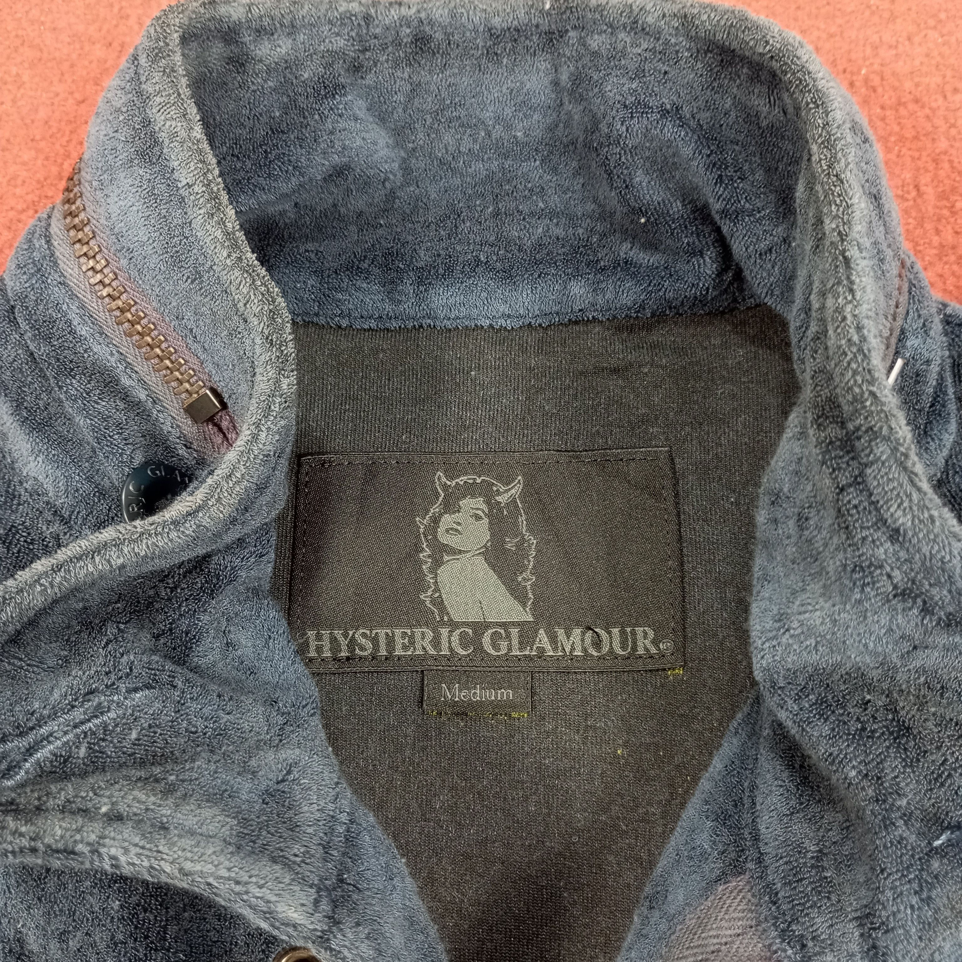 Hysteric Glamour Hysteric Glamour Fashion Style Custom Art Fleece Jacket Size US S / EU 44-46 / 1 - 6 Thumbnail