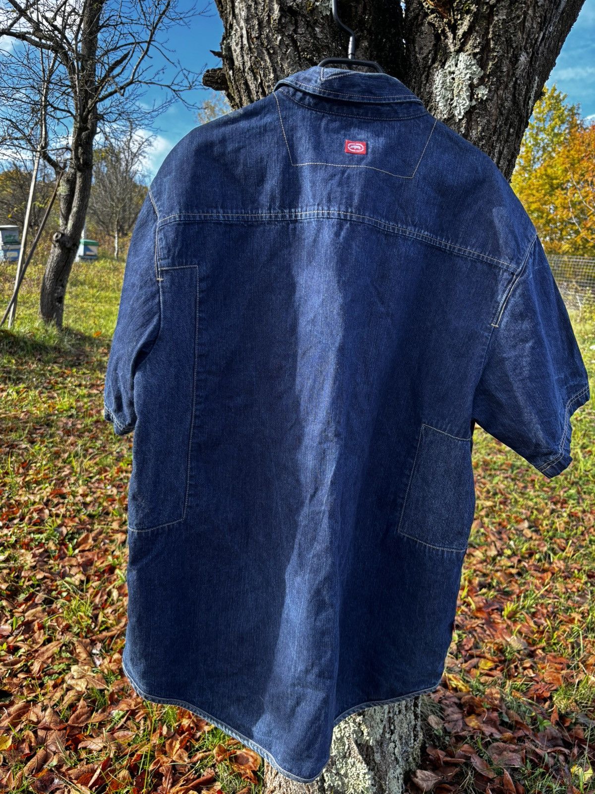 Ecko Unltd. Vintage 90s Hip Hop baggy limited editoon ECKO denim Jacket Size US XL / EU 56 / 4 - 3 Thumbnail