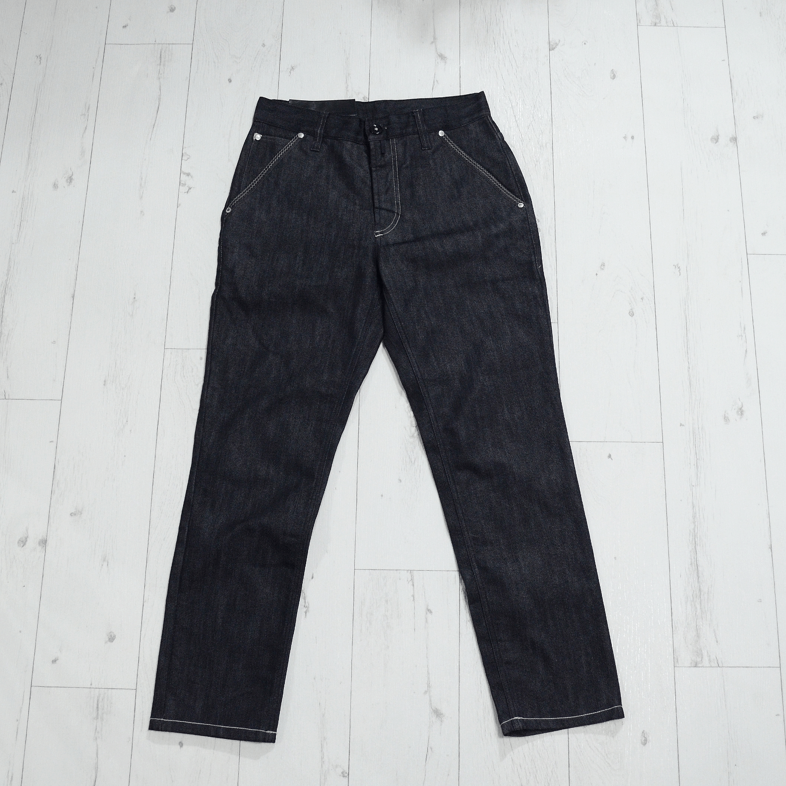 Other HIGH USE Y2K Jeans size S Trousers Gray Black Slim Italy Size 27" / US 4 / IT 40 - 1 Thumbnail