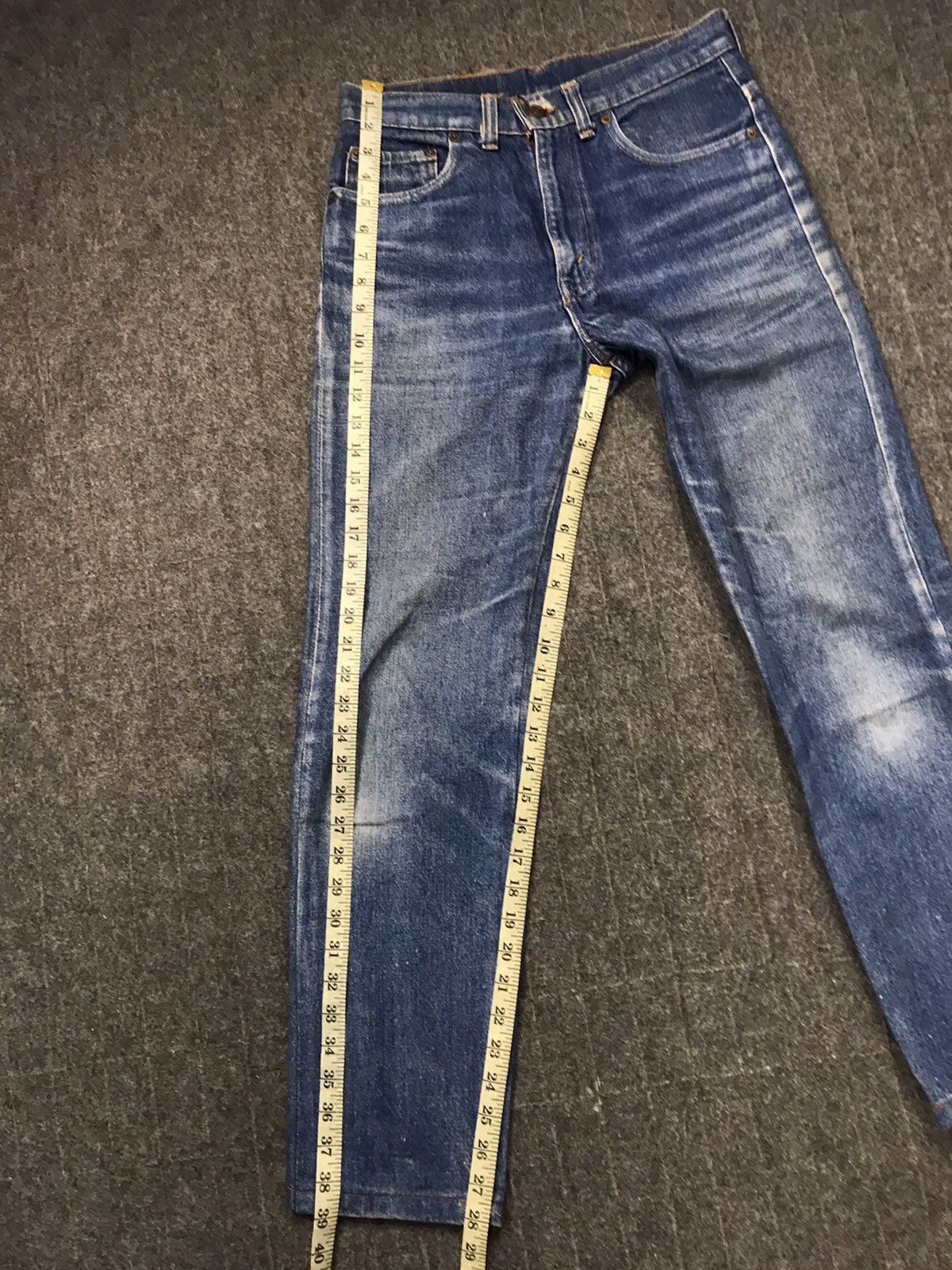 Levi's Vintage Clothing Levi's Lot 517-0217 Indigo Denim Jeans Relaxed Tapered Size US 29 - 12 Thumbnail