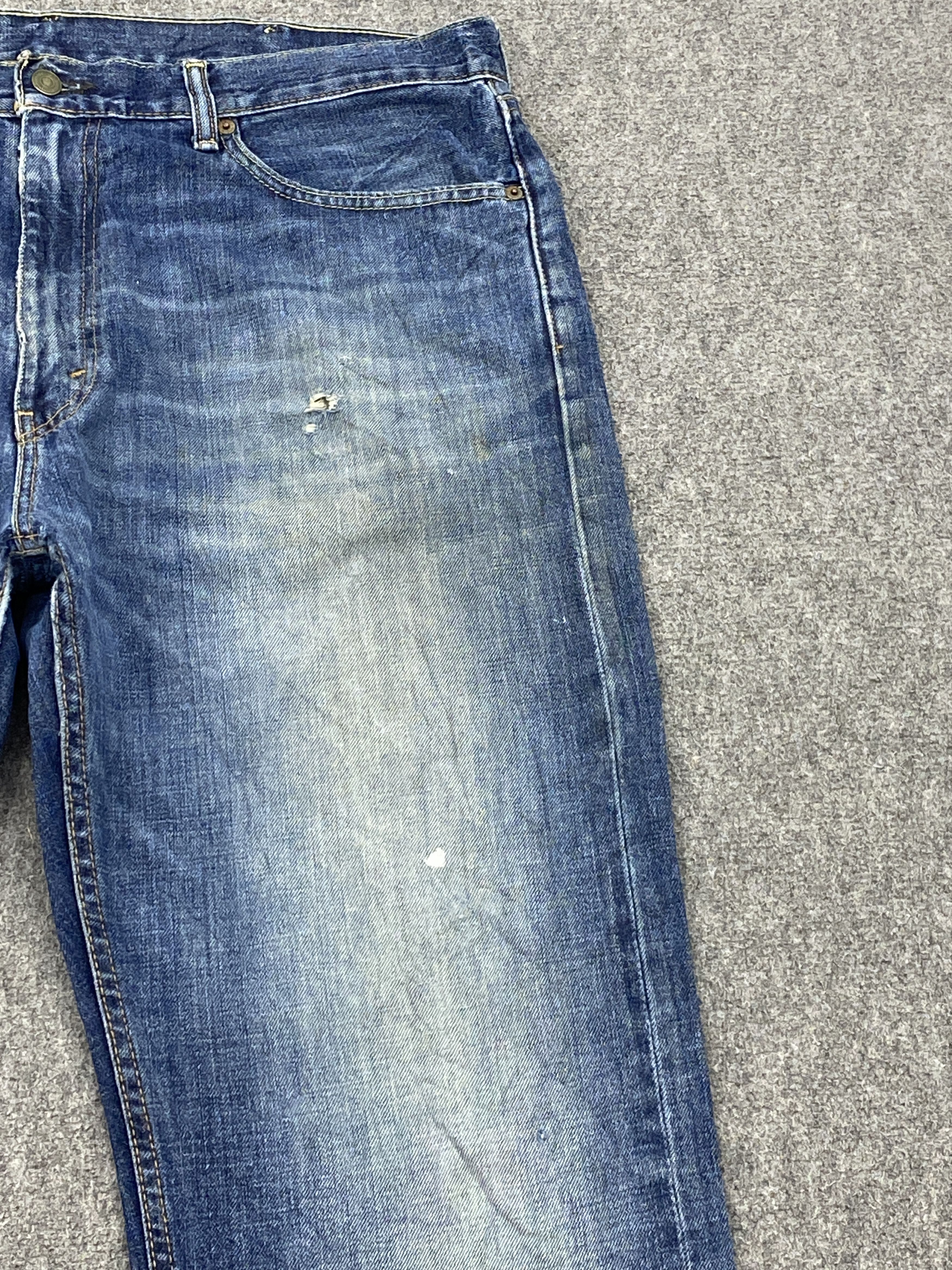 Levi's Vintage Levis 505 Stone Wash Jeans DP2681 Size US 39 - 11 Thumbnail