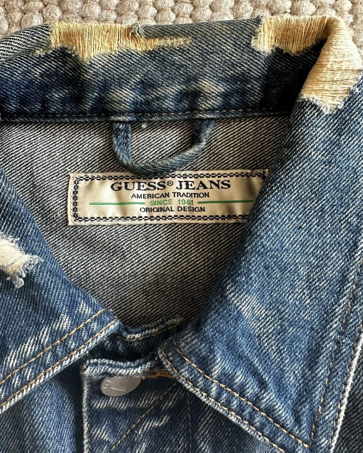 Guess GUESS California Denim Jacket Size US S / EU 44-46 / 1 - 3 Thumbnail