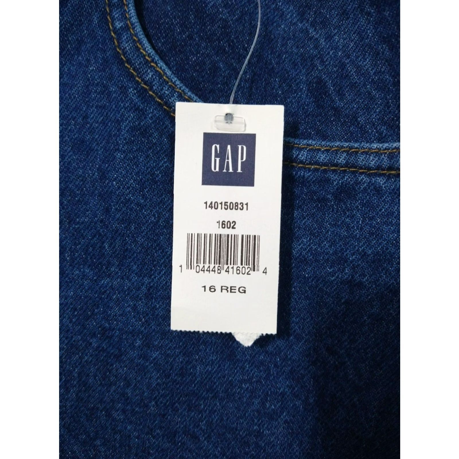 Gap VINTAGE Gap Jeans Women 16 Blue Denim Classic Stonewashed Tapered 90s 80s Vintage Size 38" / US 16 / IT 52 - 7 Thumbnail