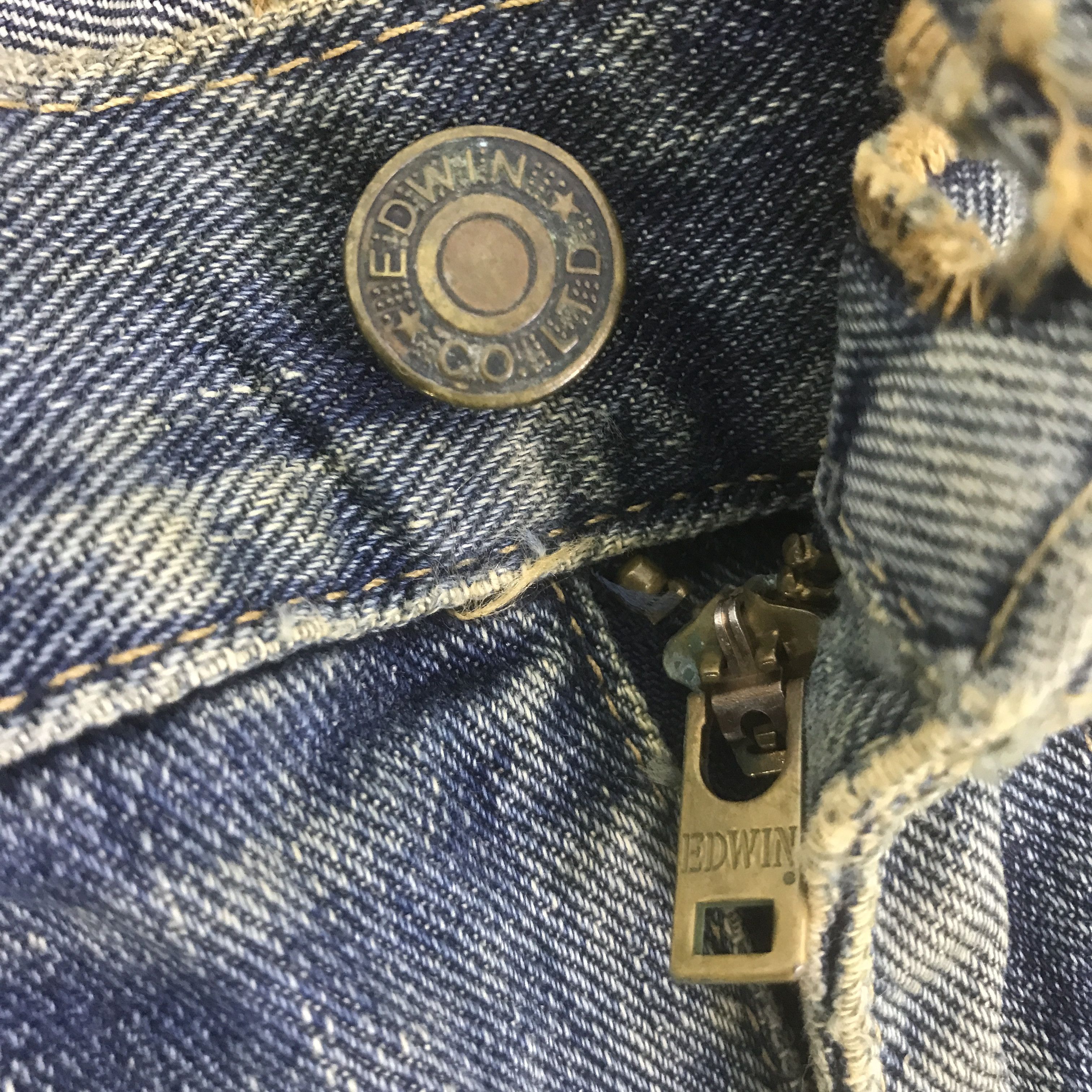 Edwin EDWIN DISTRESSED DENIM K129B16 Size US 33 - 14 Thumbnail