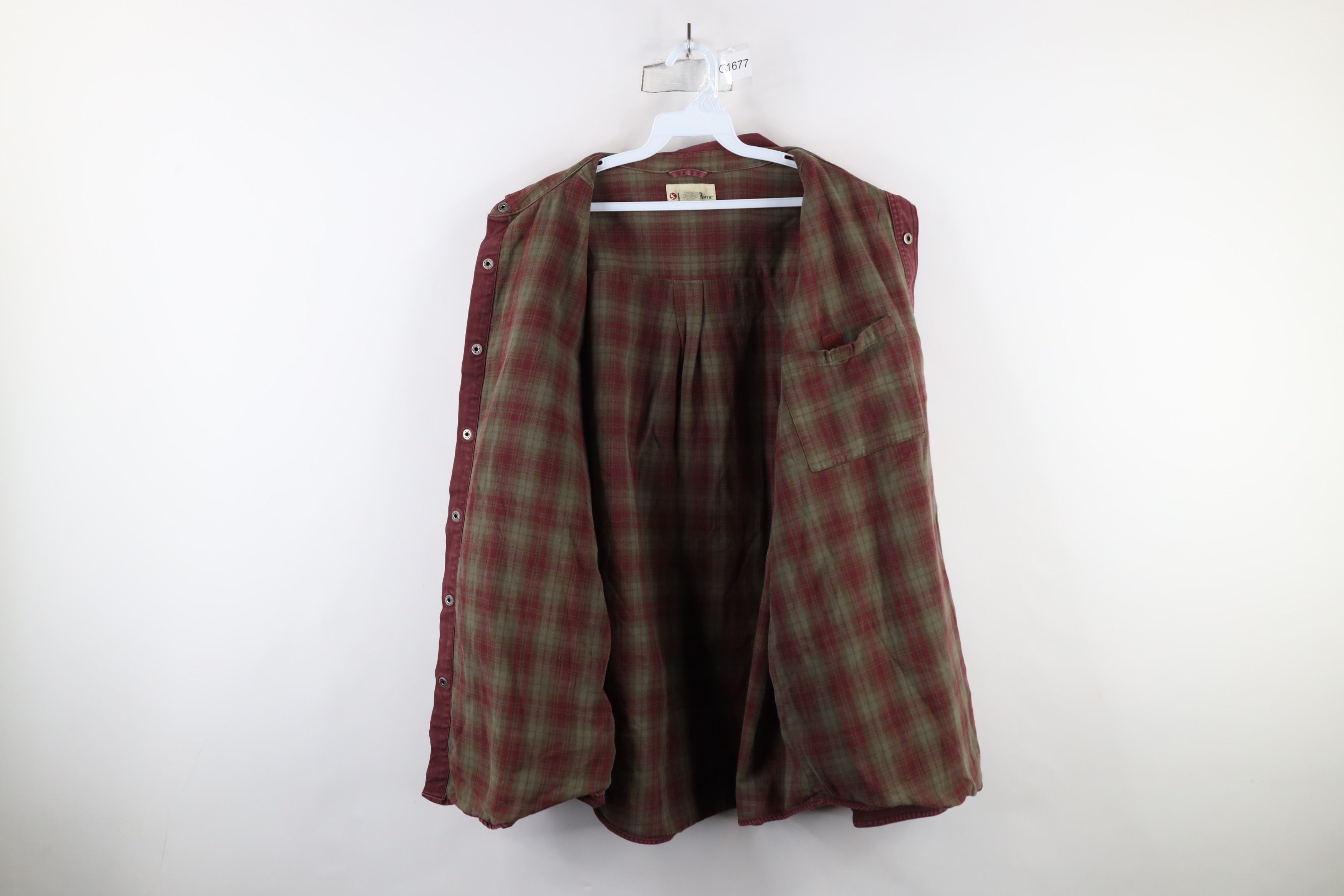 Vintage Vintage Gander Mountain Lined Canvas Button Shirt Jacket Size US XL / EU 56 / 4 - 7 Thumbnail