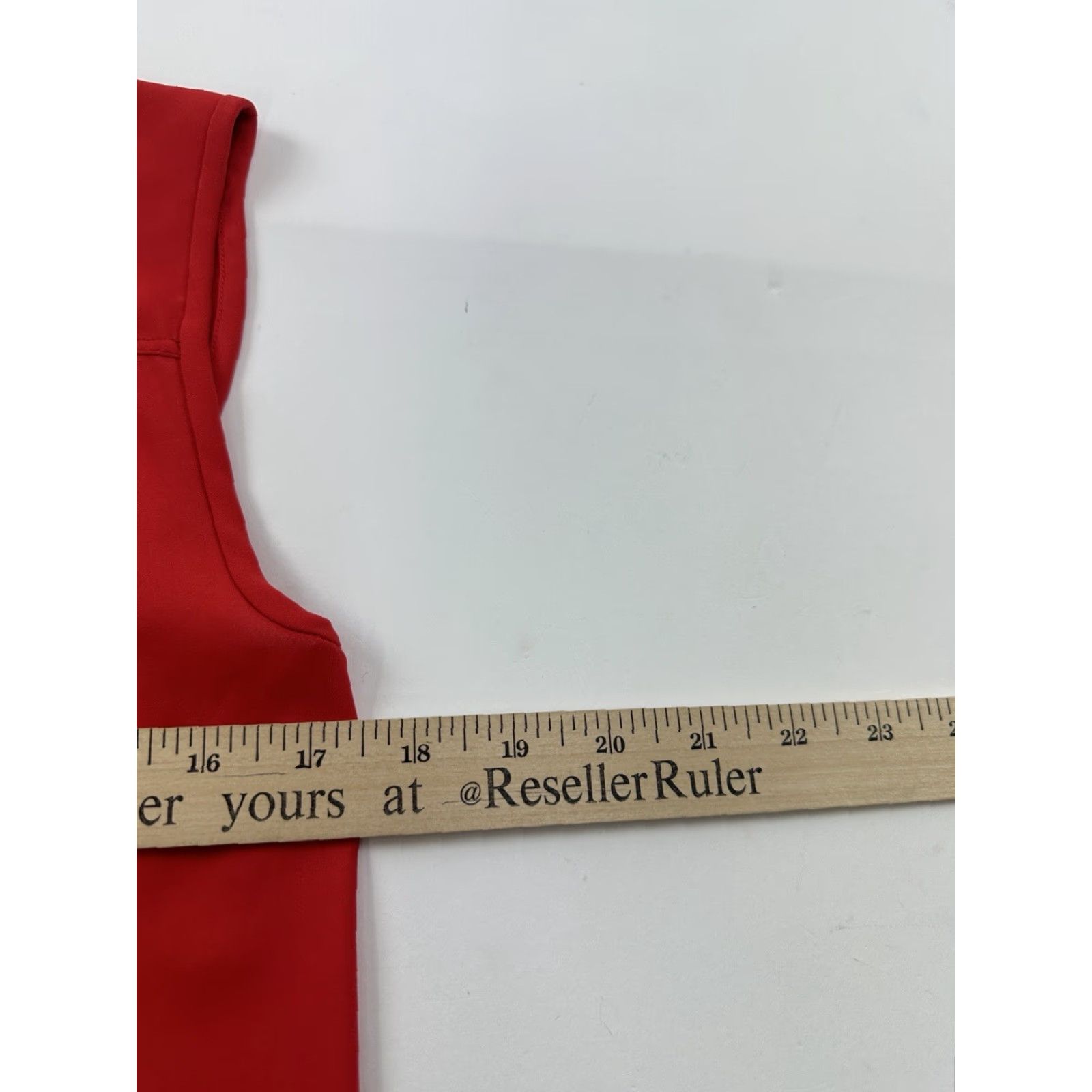 J.Crew J.Crew Blouse Womens 0 Red Keyhole Neck Sleeveless Ladies Size XS / US 0-2 / IT 36-38 - 7 Thumbnail