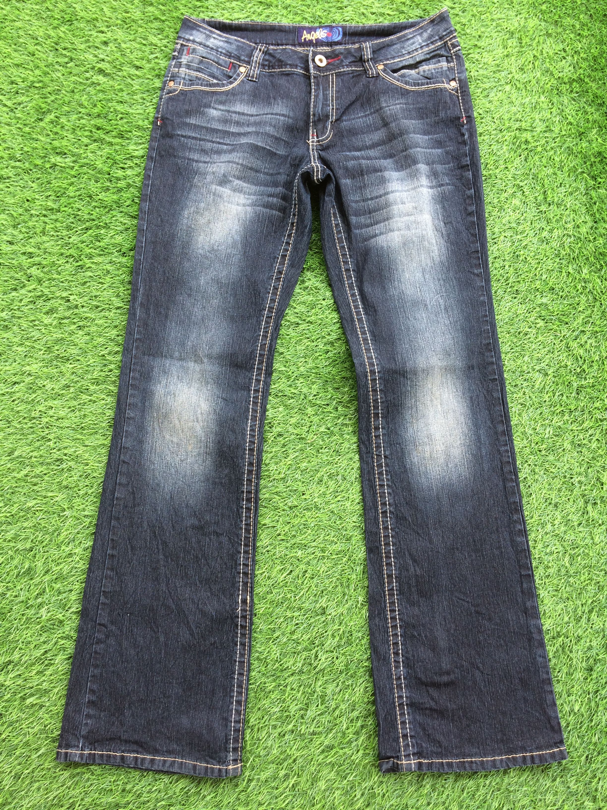 Designer Angels Bootcut Low Rise Jeans D-894 Size 30" / US 8 / IT 44 - 1 Thumbnail