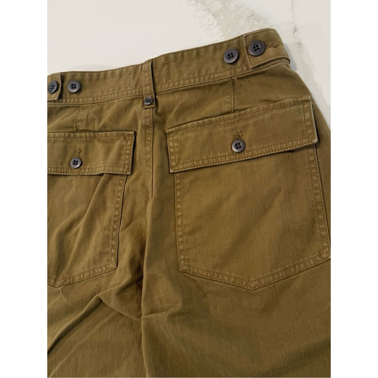 Madewell Madewell The Perfect Vintage WideLeg Utility Pant Womens 25T Size 25" / US 0 / IT 36 - 12 Thumbnail