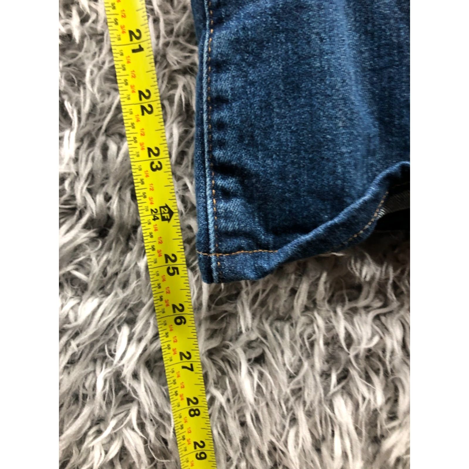 Lands' End Lands' End Capri Jeans Mens 40 Blue Medium Wash Mid Rise Blake Shelton Size US 40 / EU 56 - 3 Thumbnail
