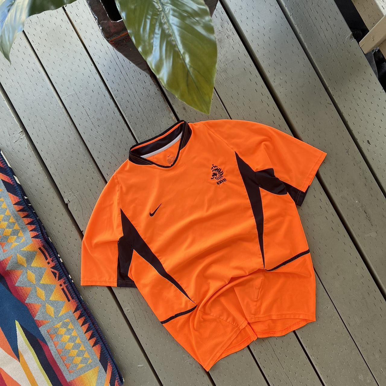 Vintage Nike Holland Netherlands Soccer Jersey Y2K