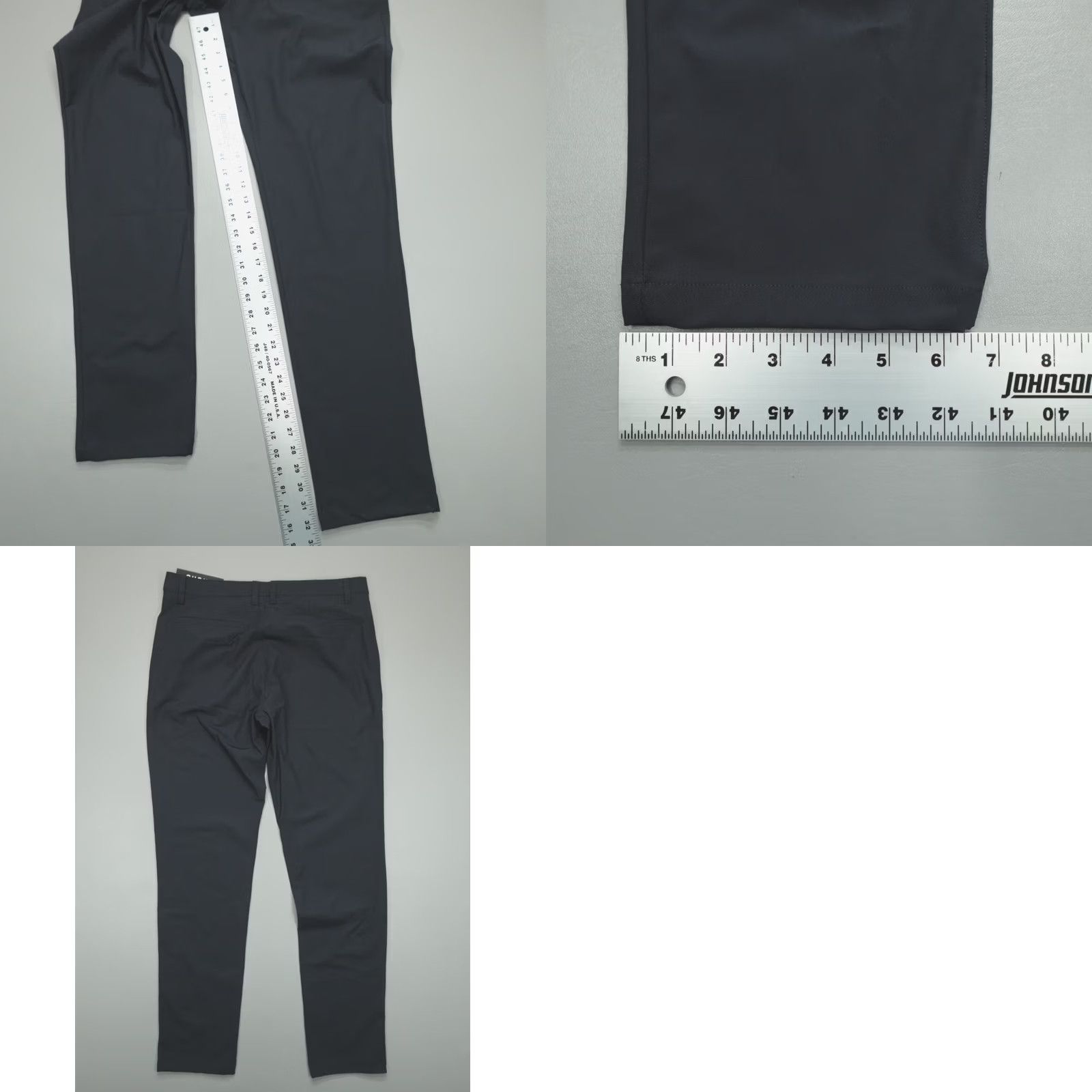 Rhone Rhone Pants Mens 33 Commuter Pocket Slim Fit Performance Men Size Navy Inseam Size US 33 - 8 Thumbnail