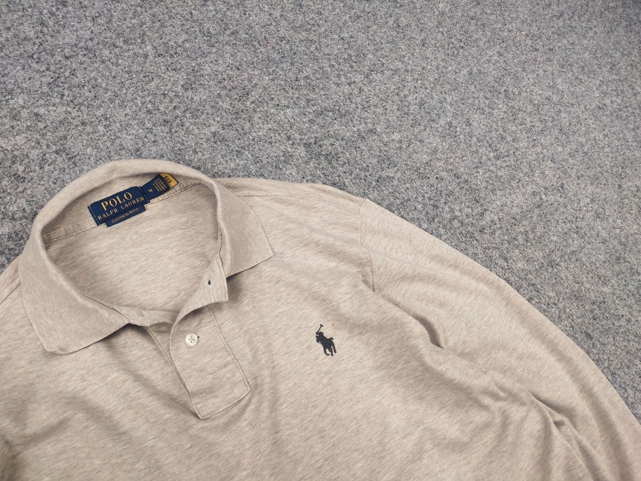 Polo Ralph Lauren Polo Ralph Lauren Slim Fit Polo Long sleeve Shirt Vintage Size US M / EU 48-50 / 2 - 5 Thumbnail