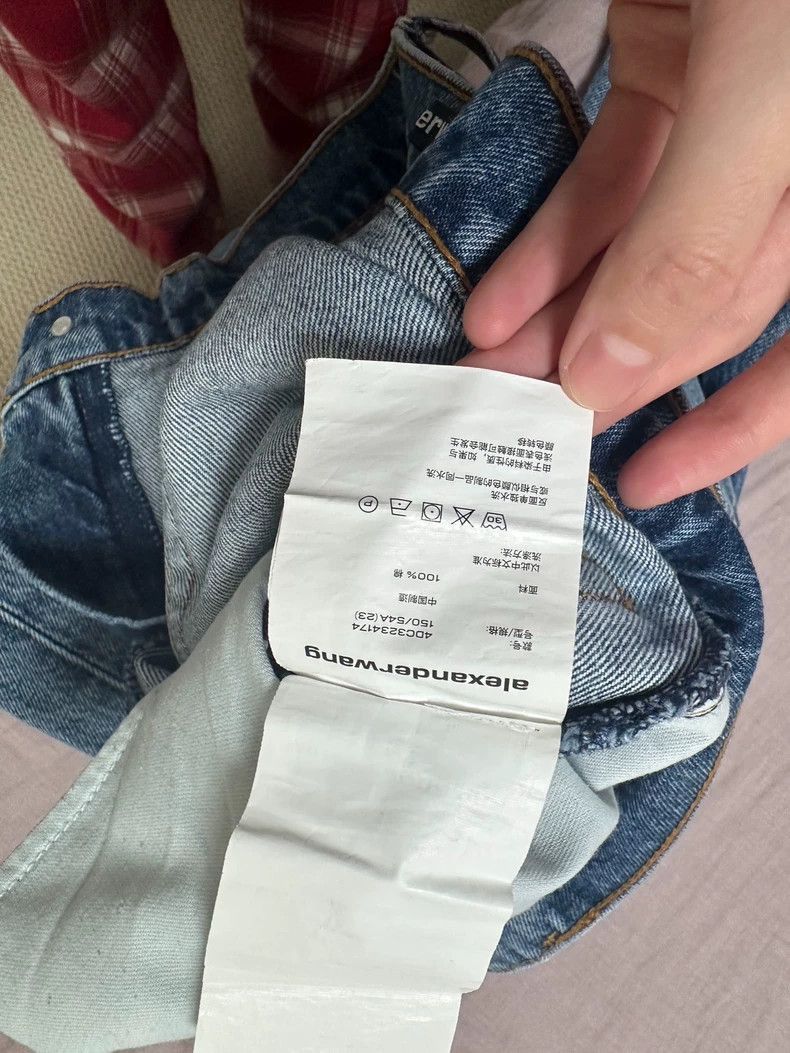 Alexander Wang Alexander Wang Women's Blue Jeans- Size 23" - 2 Thumbnail