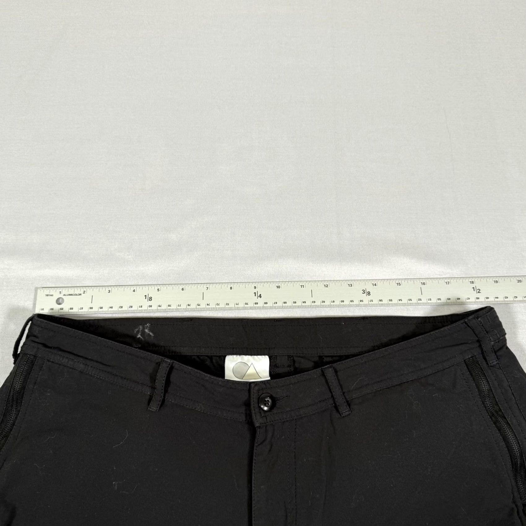 Vintage Clothing Arts Pants Mens Black 38x30 Pick Pocket Proof Travel Chino Lightweight Size US 38 / EU 54 - 6 Thumbnail