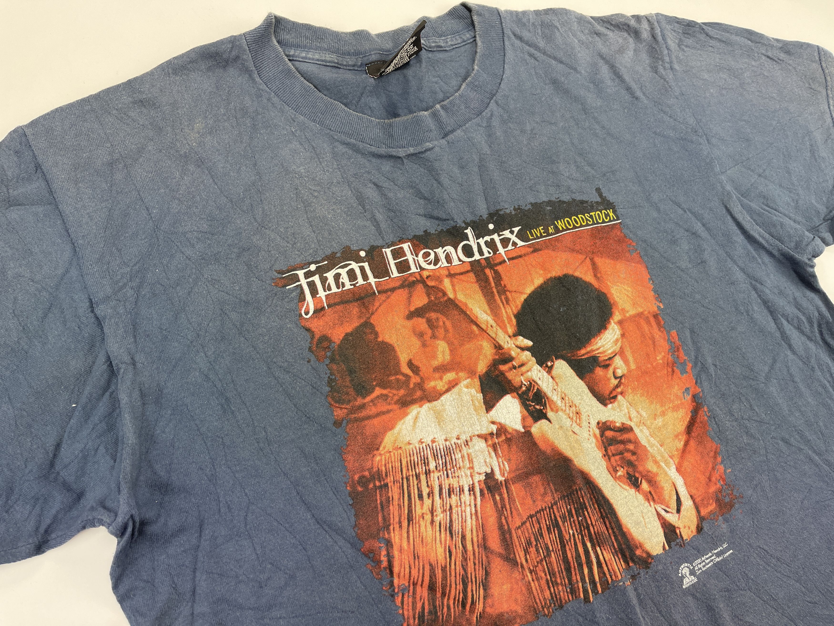 Band Tees × Jimi Hendrix JIMI HENDRIX T-Shirt, 2000, Zion Rootswear, vintage L Size US L / EU 52-54 / 3 - 5 Thumbnail