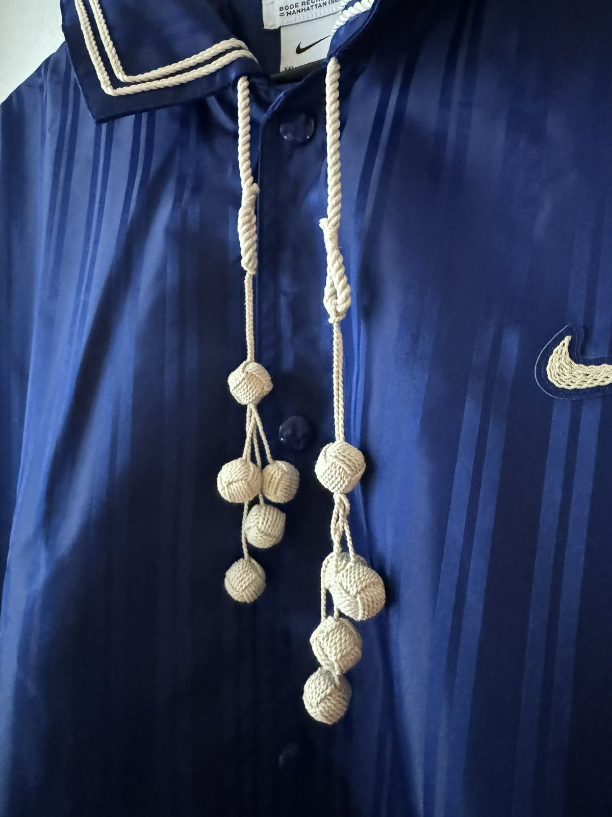Bode Rec. and Nike Scrimmage Jacket - Blue