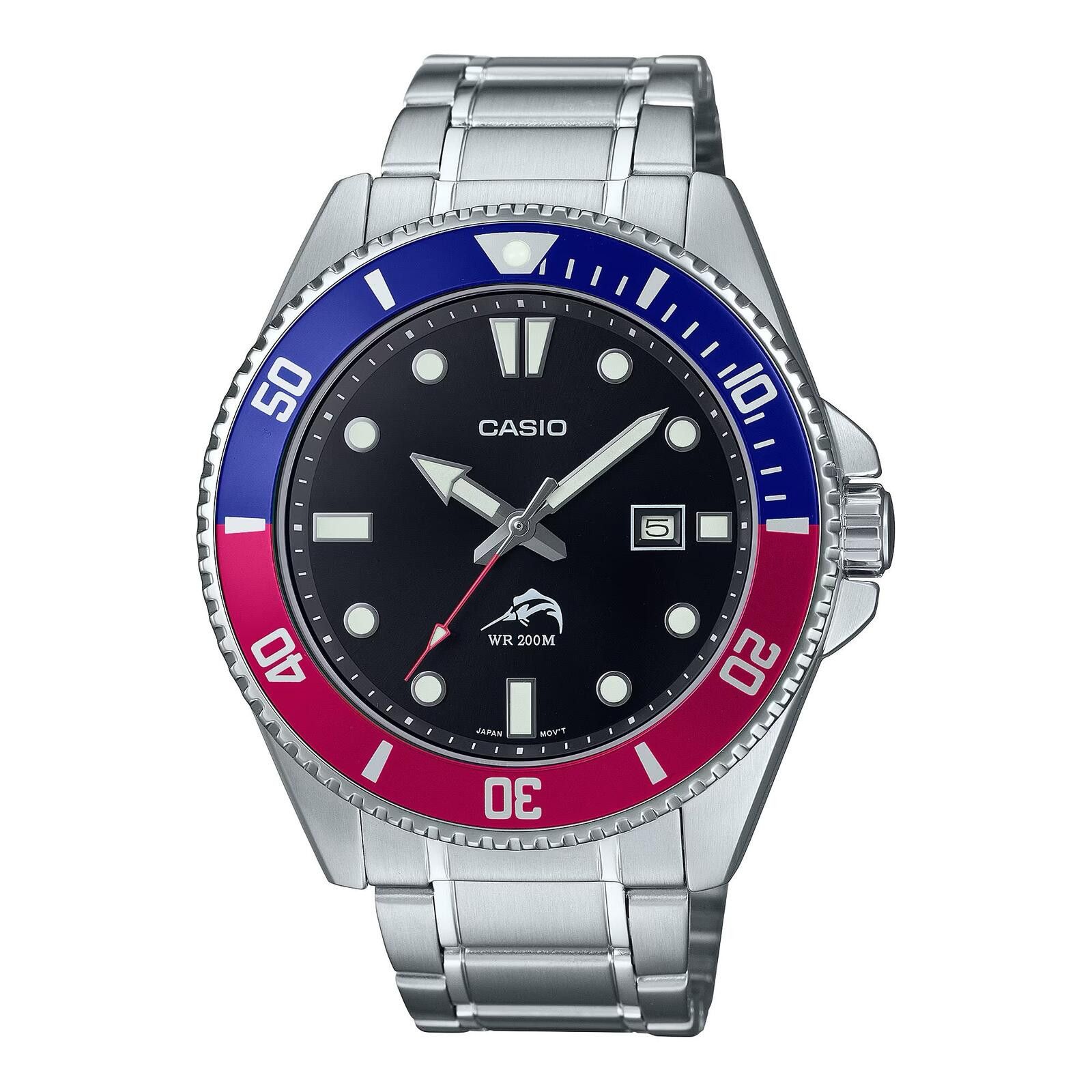 Casio Casio Men's Dive Watch Blue-Accents - MDV-106DD-1A2VCF Size ONE SIZE - 1 Preview