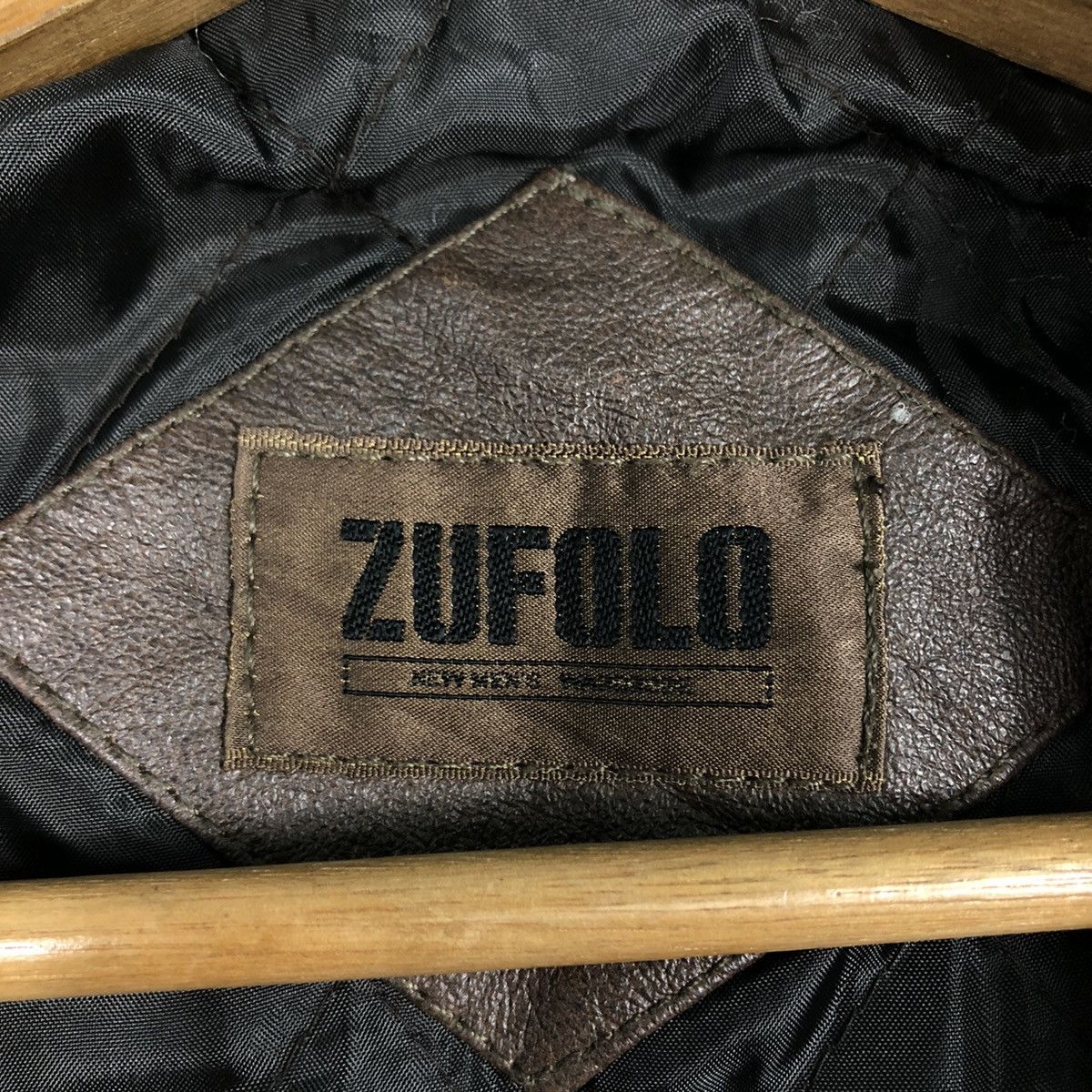 Japanese Brand 📌Vintage Genuine Leather Jacket Zufolo Blanket Issey Miyake Size US M / EU 48-50 / 2 - 19 Thumbnail