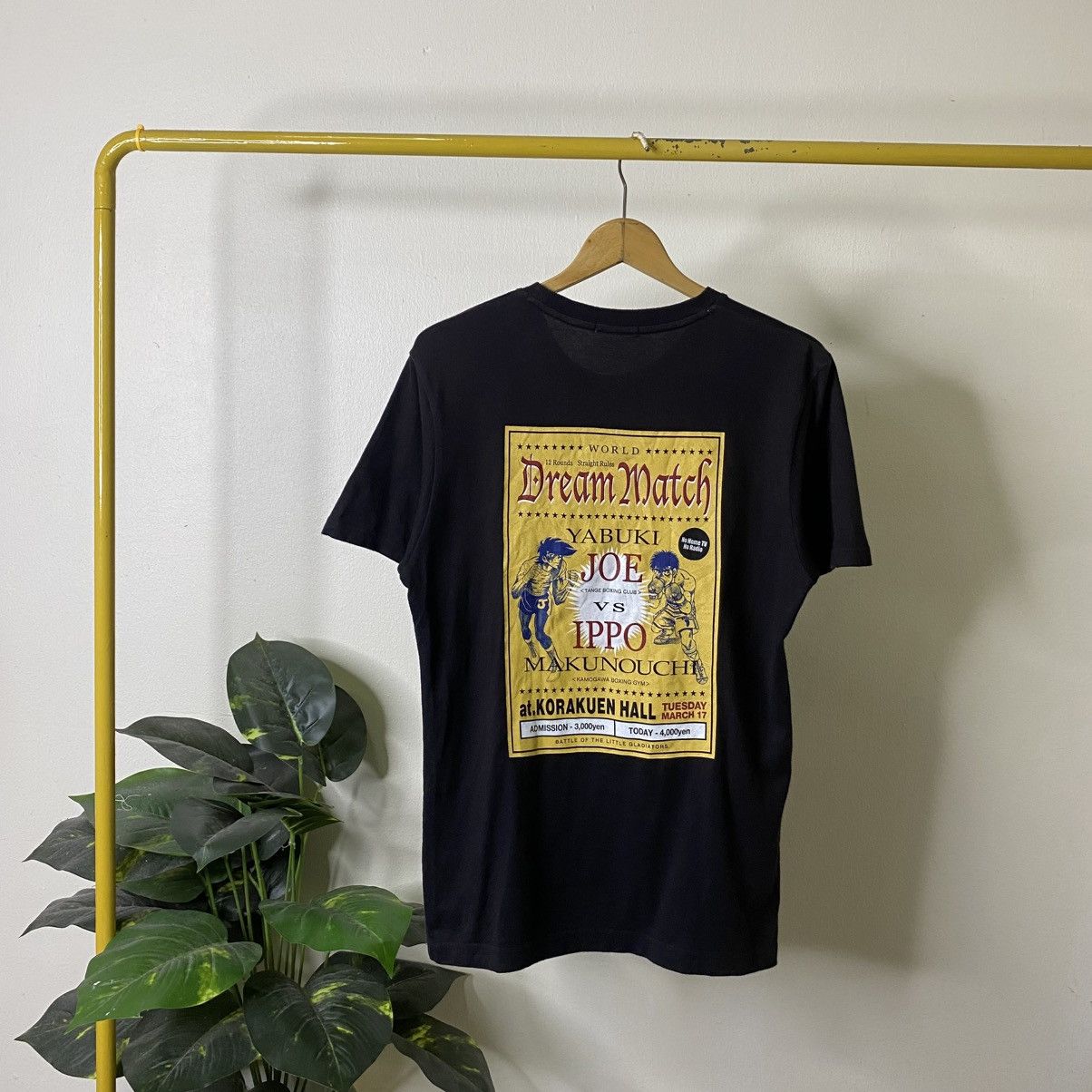 Anime Uniqlo UT Joe VS Ippo Baki The Grappler Manga Series Tee Size US M / EU 48-50 / 2 - 1 Thumbnail