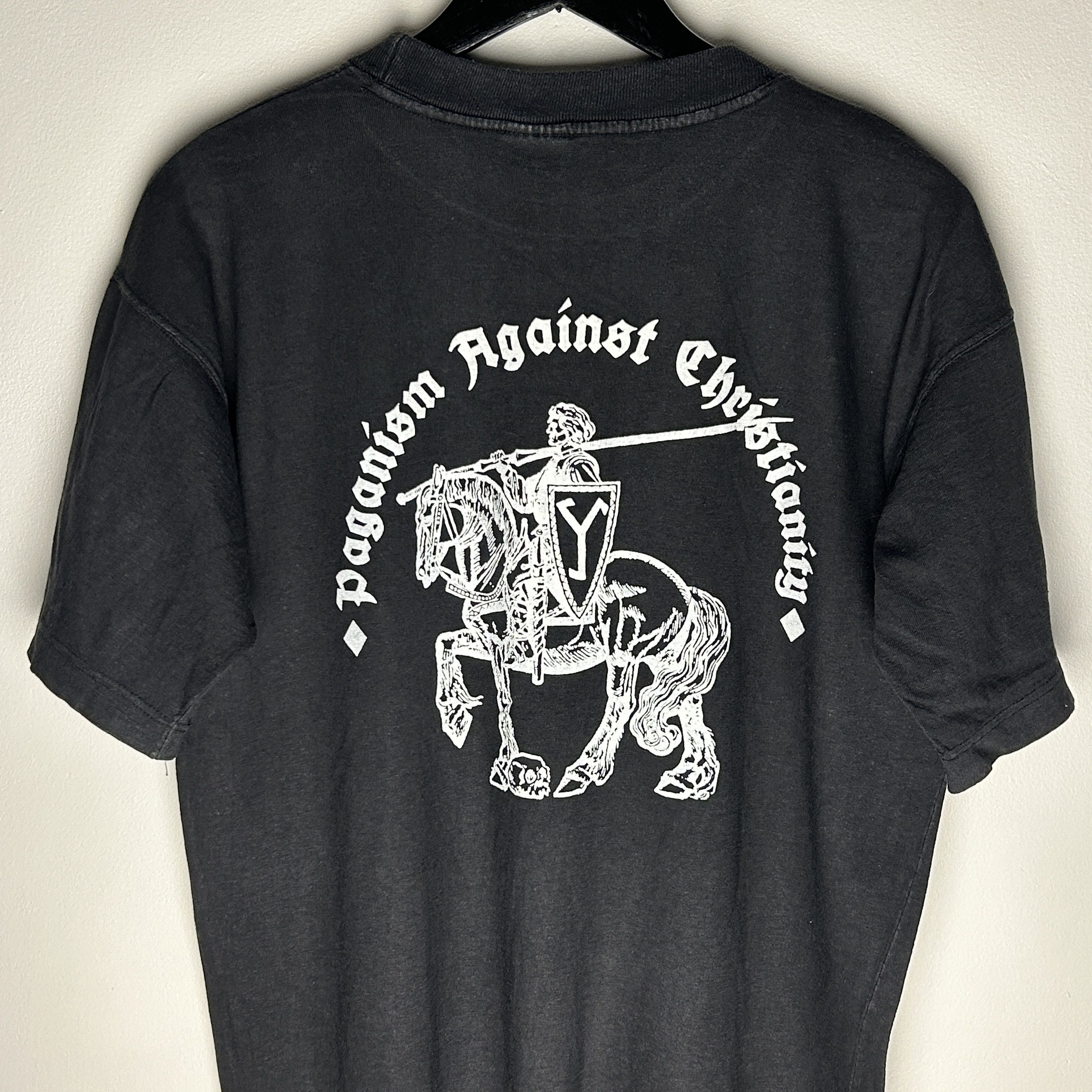 Band Tees Vintage Graveland Thousand Swords 1995 Band T-shirt Size US L / EU 52-54 / 3 - 4 Thumbnail