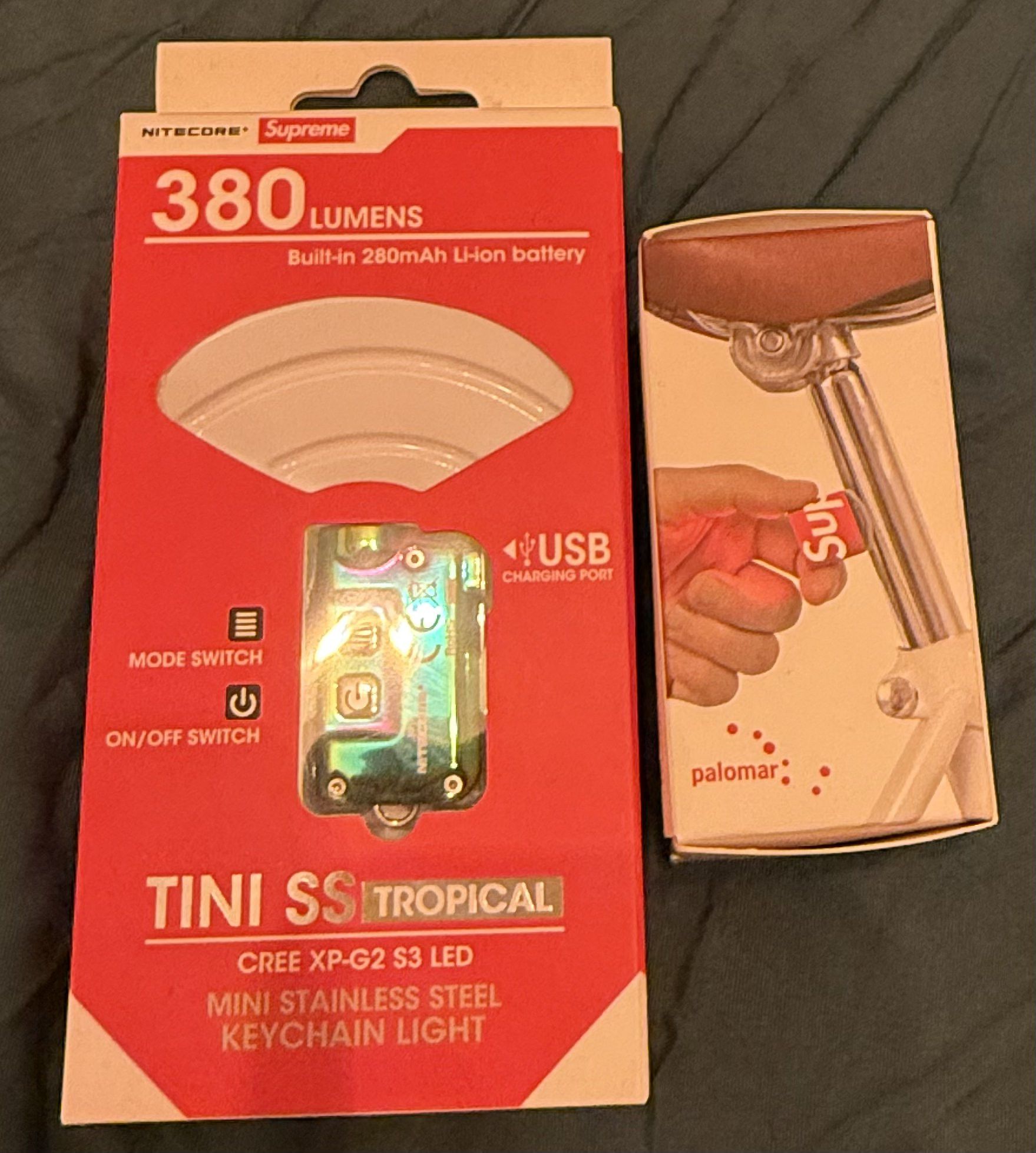Supreme Supreme x Nitecore TINI SS Tropical Keychain Light SS22 Size ONE SIZE - 2 Thumbnail