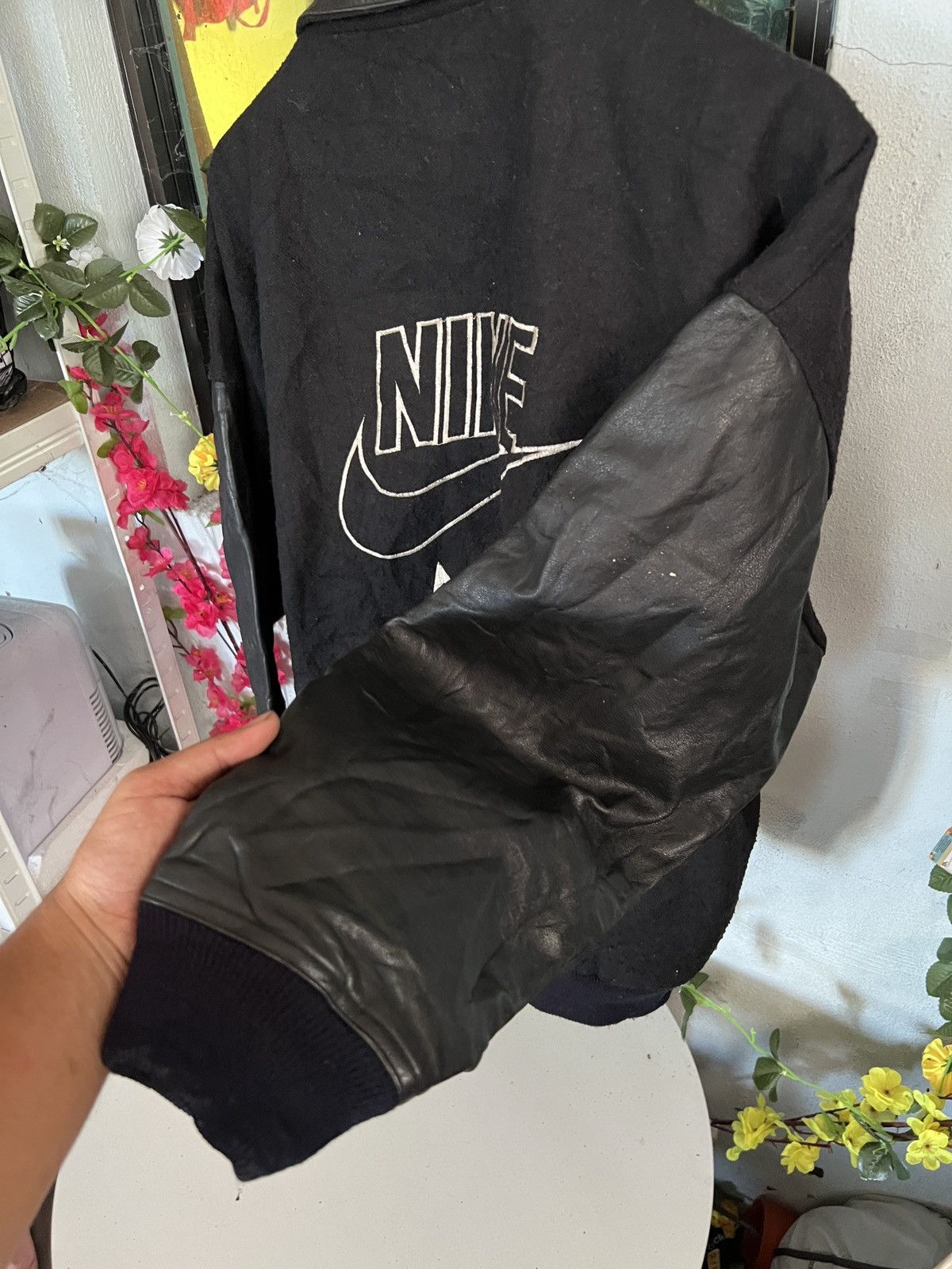 Nike 90s Nike Varsity Jacket Size US XL / EU 56 / 4 - 4 Thumbnail