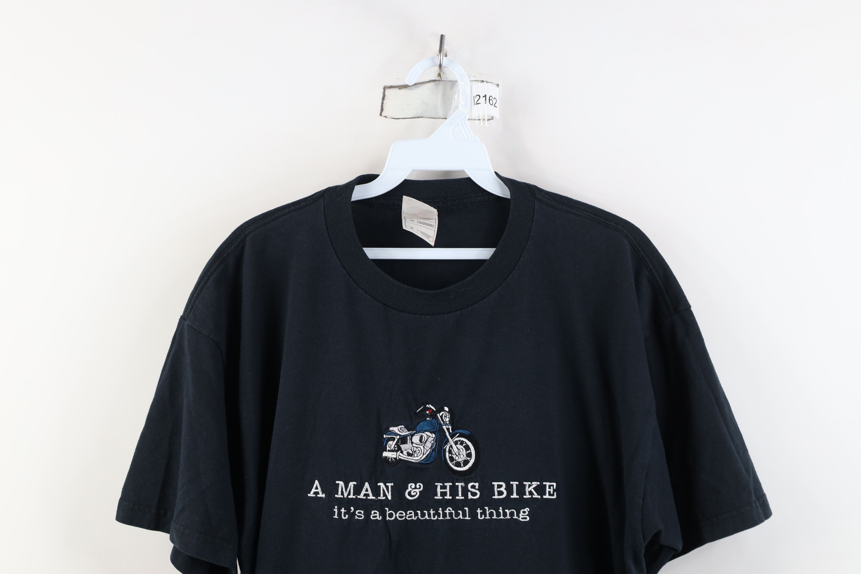 Vintage Vintage 90s Bike It's A Beautiful Thing Motorcycle T-Shirt Size US XL / EU 56 / 4 - 2 Thumbnail