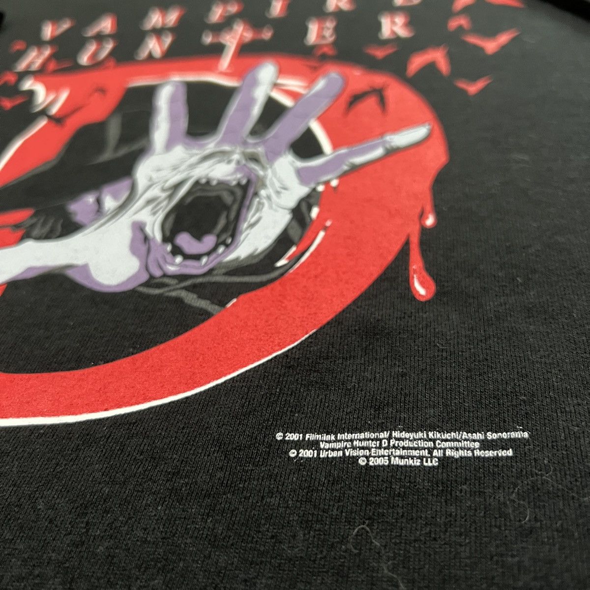Anime Vintage Vampire Hunter D Promo Tee XL Size US XL / EU 56 / 4 - 3 Thumbnail
