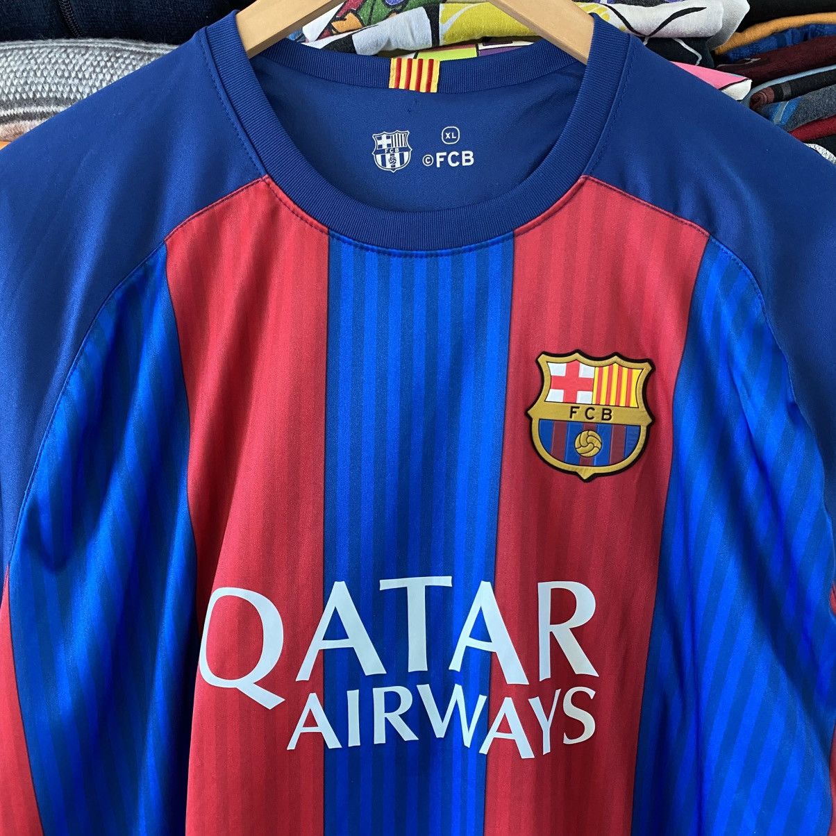 Other FCB Barcelona Soccer Jersey Messier #10 Messi 2014/2015 Size US XL / EU 56 / 4 - 2 Thumbnail