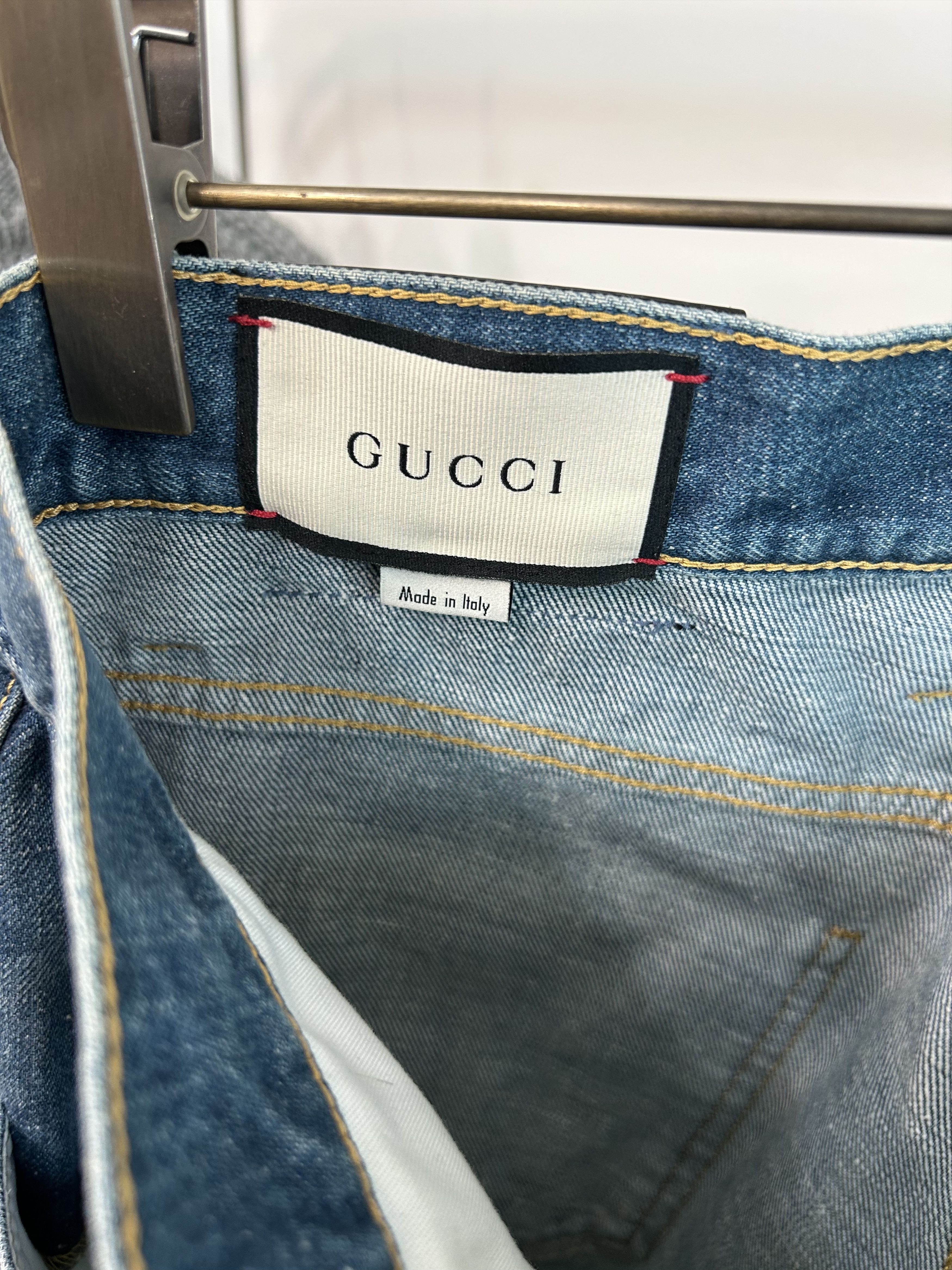 Gucci GUCCI Washed Flared Denim Size US 33 - 10 Thumbnail