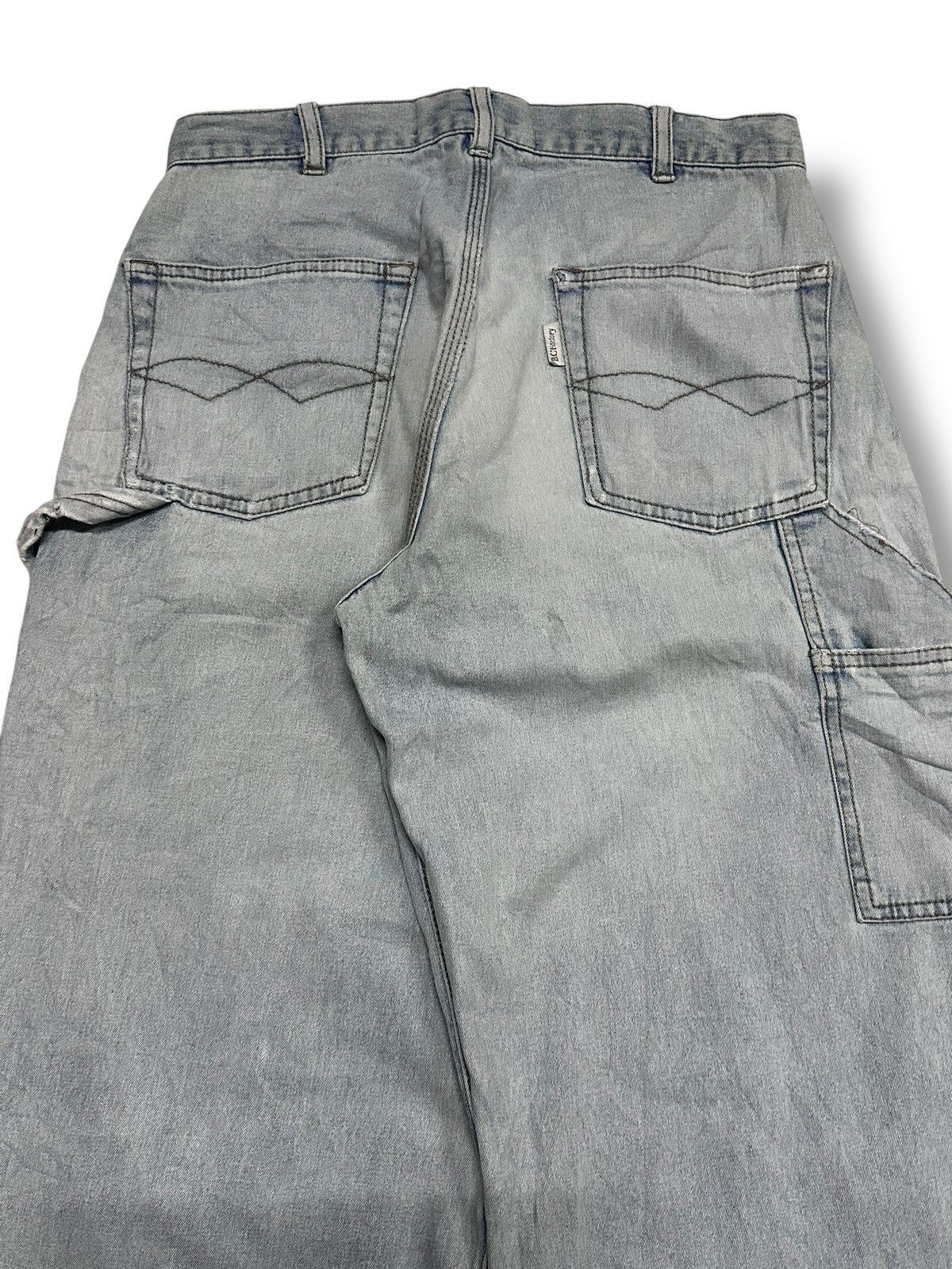 Japanese Brand BC Factory Distressed Baggy Loose Style With Faded Wash Size US 30 / EU 46 - 6 Thumbnail