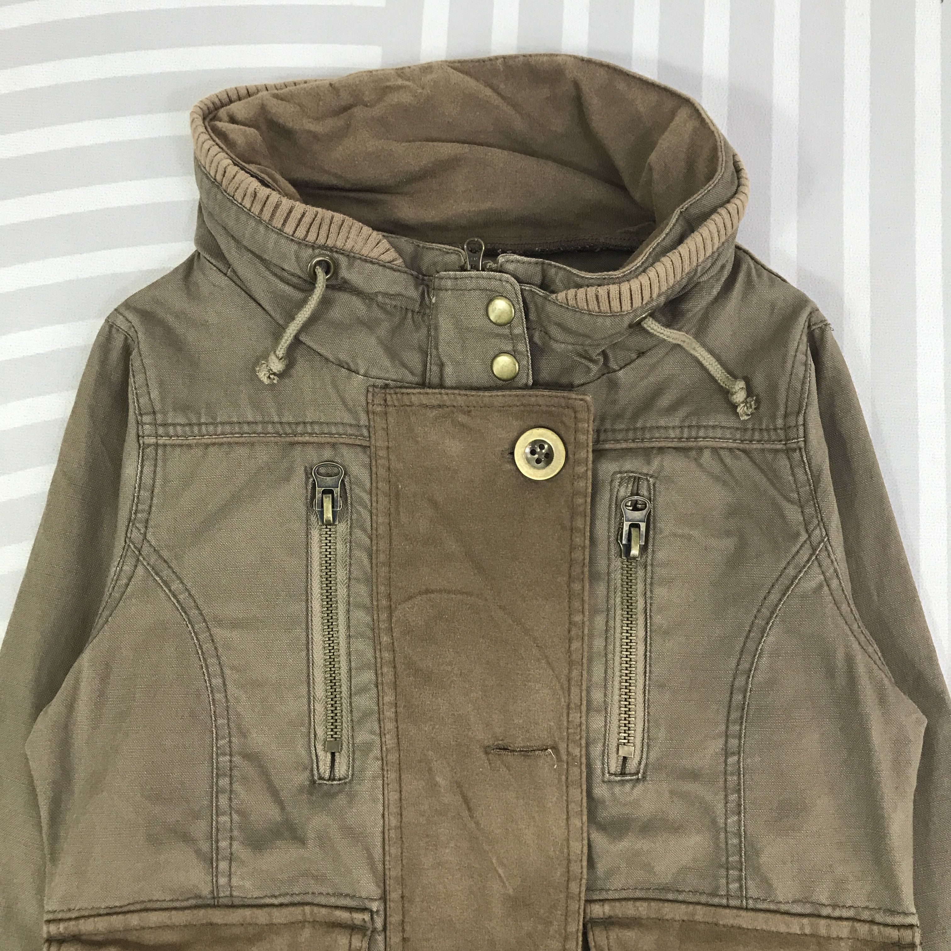 Japanese Brand Vintage Bono Design Back Number Military Jacket K70B25 Size US XXS / EU 40 - 2 Thumbnail