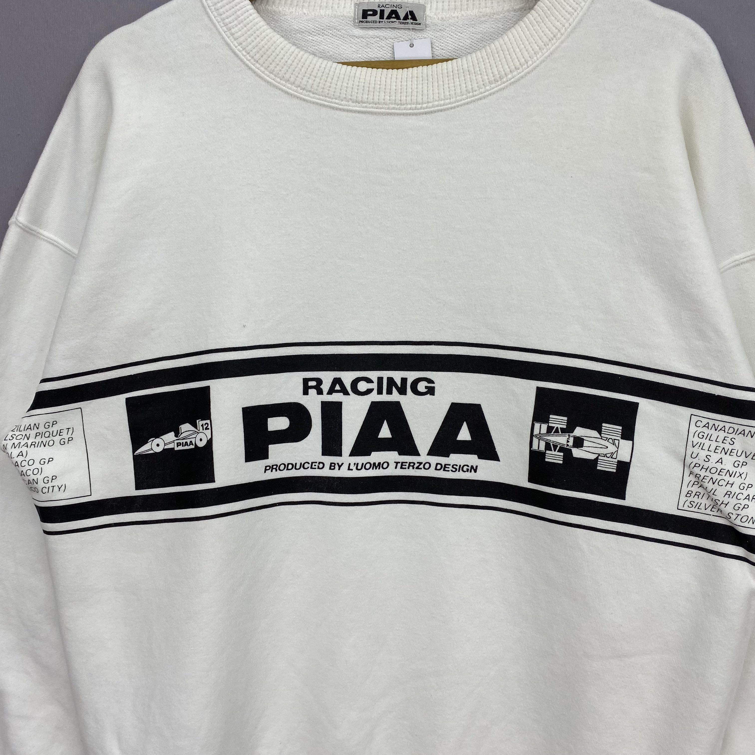 Vintage Vintage 90s PIAA F1 Racing Sweater Sweatshirt Jumper Size US M / EU 48-50 / 2 - 4 Thumbnail