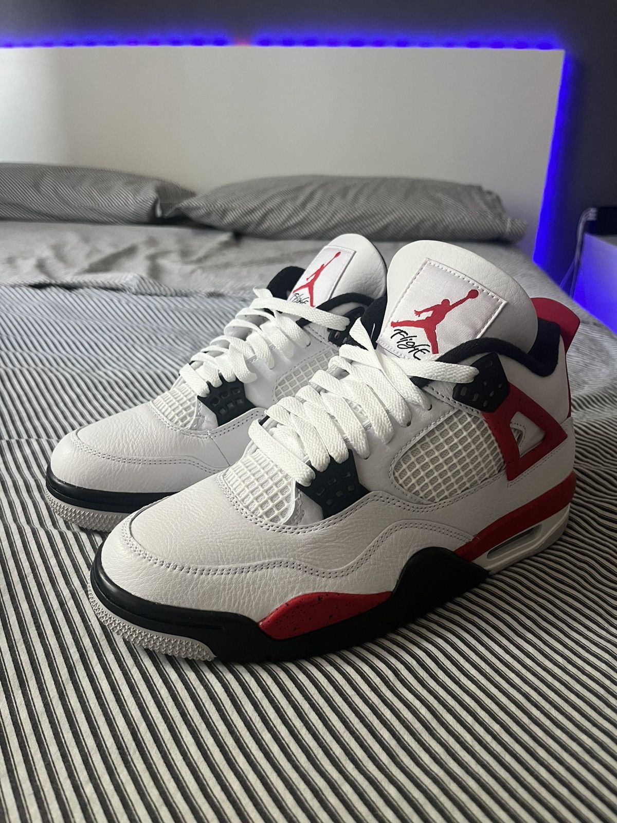 Jordan Brand × Nike jordan 4 red cement Size US 7.5 / EU 40-41 - 1 Thumbnail