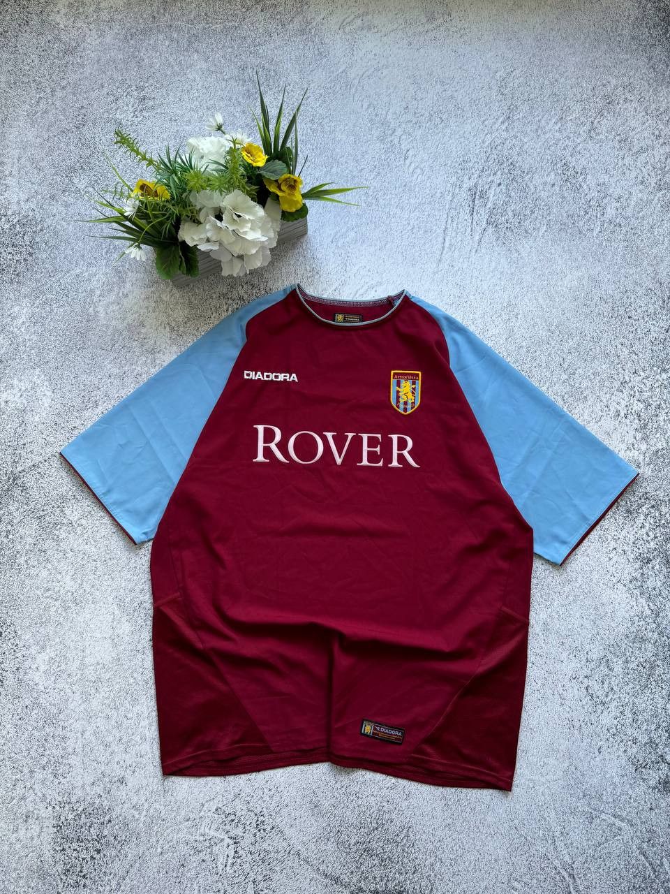 ASTON VILLA 2002/2003 DIADORA JERSEY SHIRT FOOTBALL