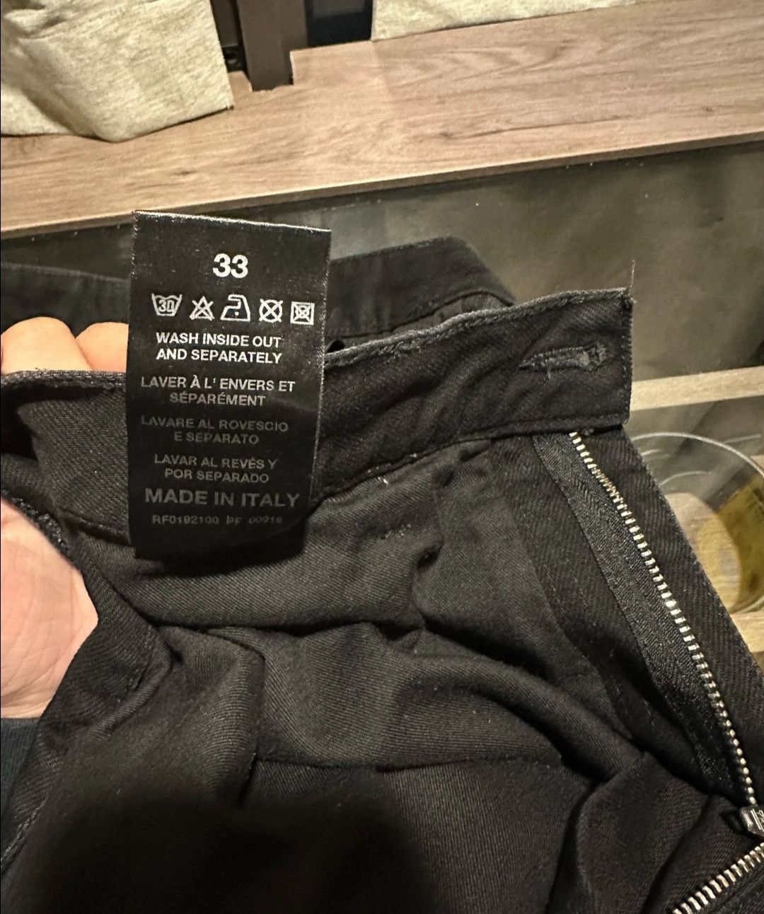 Raf Simons raf simons double damage slimming pants1 Size US 33 - 6 Thumbnail