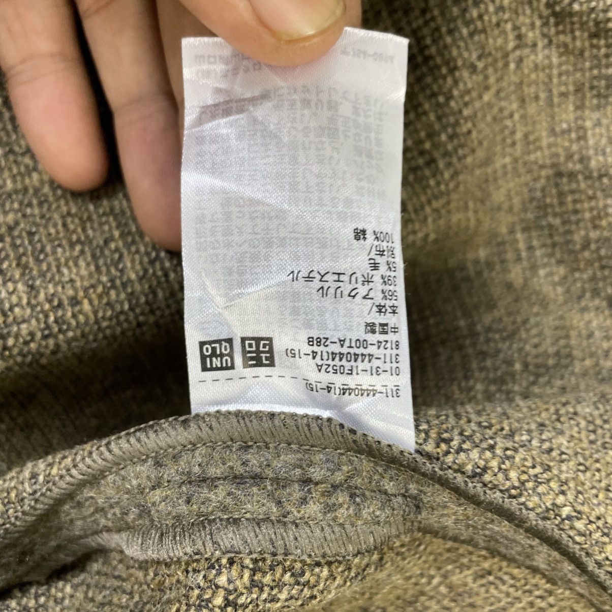 Uniqlo Japanese Brand Collarless Double Pocket Jacket Size M / US 6-8 / IT 42-44 - 4 Thumbnail