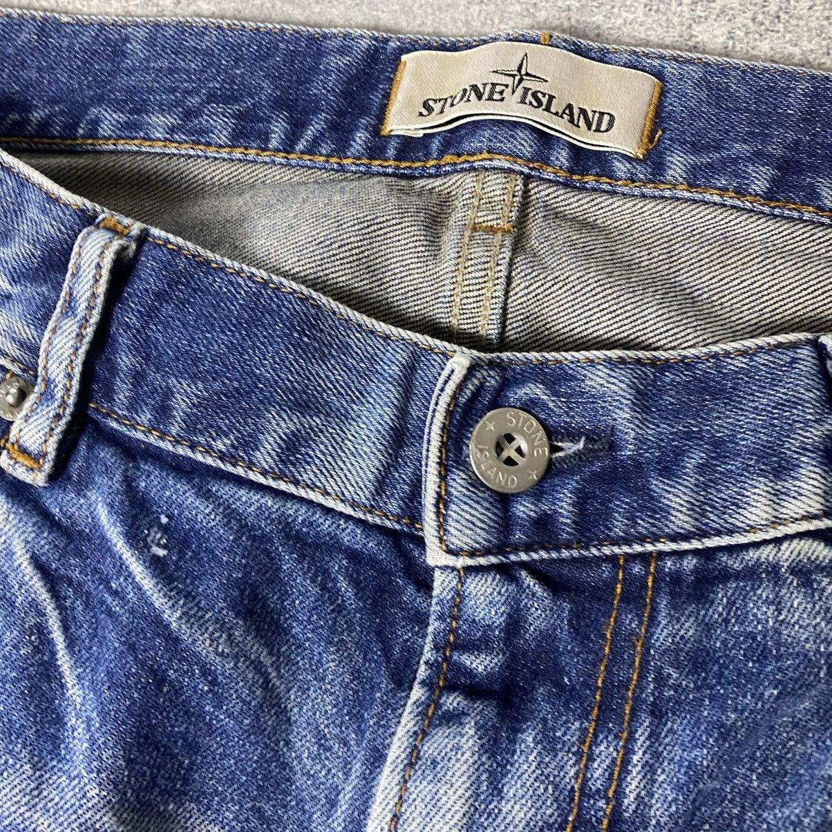 Stone Island Vintage Stone Island Jeans Patch Pocket Straight Fit Casual Size US 32 / EU 48 - 9 Thumbnail