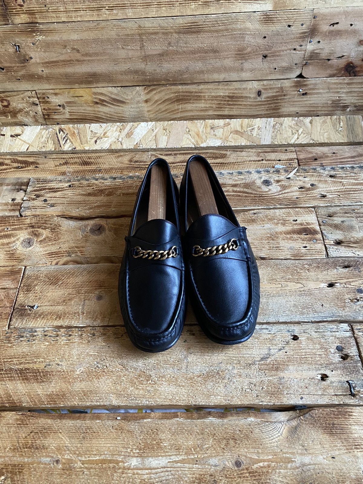 Tom Ford Tomford york chain link black loafers slip ons US 9.5 42 Grailed