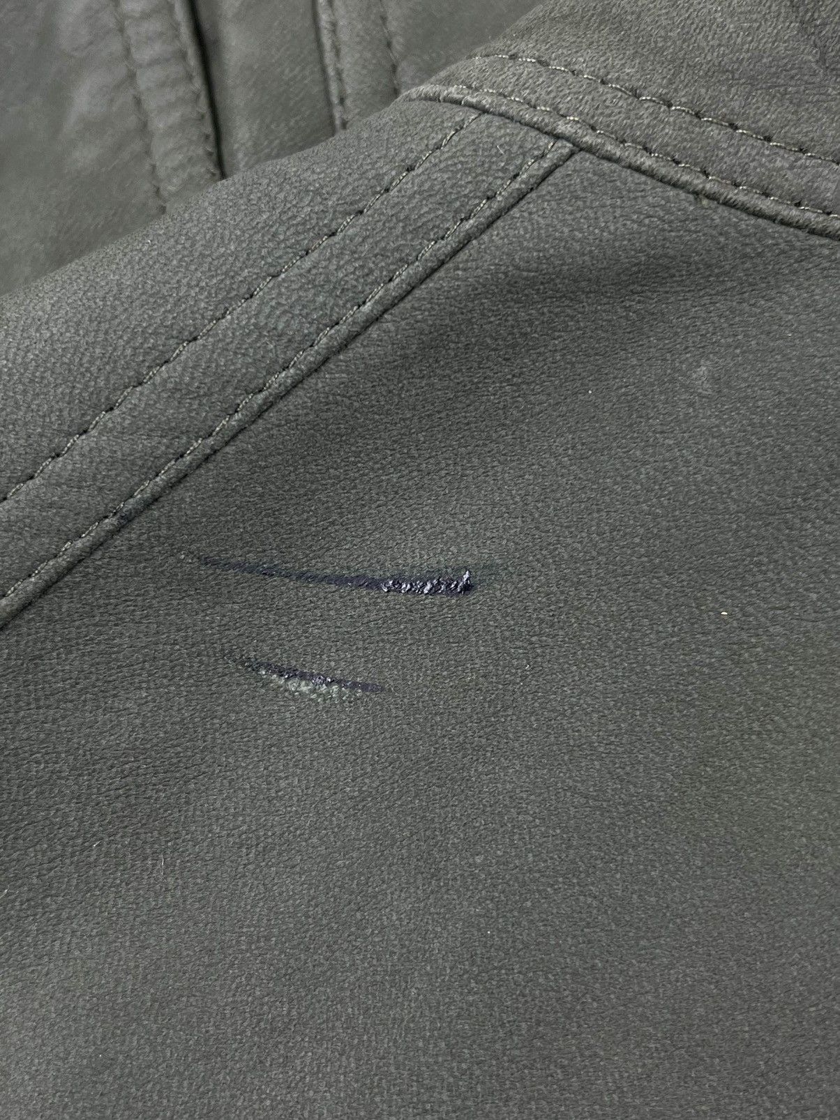 Rick Owens SS16 Rick Owens Cyclops Intarsia Lamb Leather Jacket Size US S / EU 44-46 / 1 - 6 Thumbnail