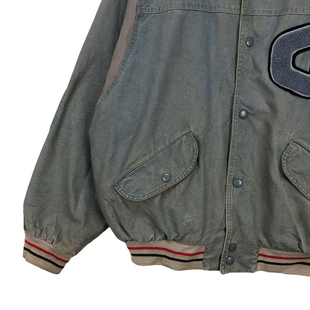 Japanese Brand Vintage Varsity Bomber Jacket Size US L / EU 52-54 / 3 - 4 Thumbnail