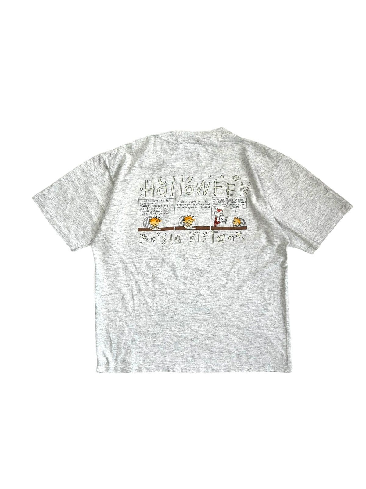 Cartoon Network Vintage Calvin and Hobbes Halloween Isla vista tee Size US L / EU 52-54 / 3 - 1 Thumbnail