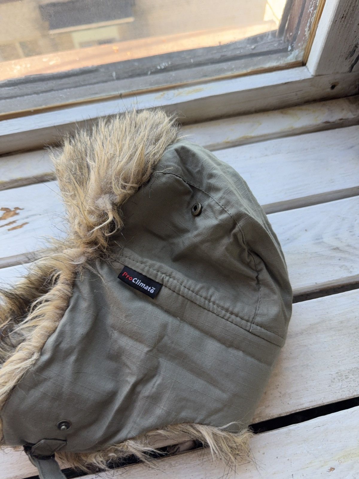 Vintage Y2K Vintage Fuzzy Hat Mohair knit Ushanka Trapper hat retro Size ONE SIZE - 3 Thumbnail