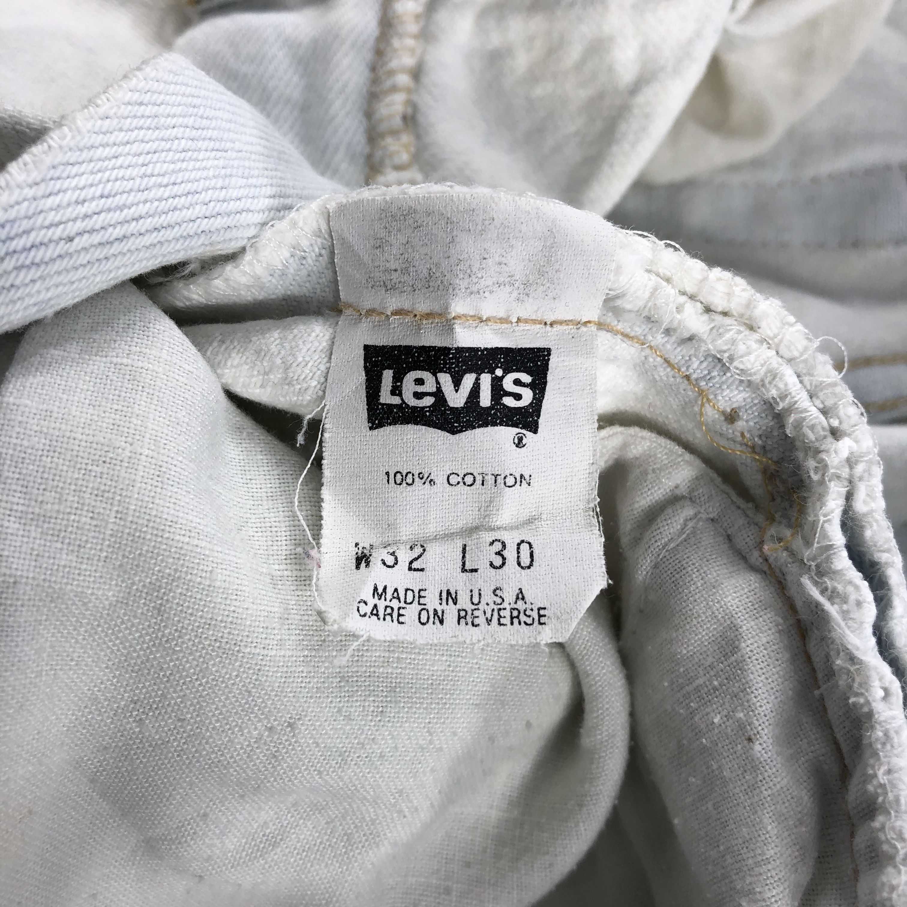 Levi's × Vintage 90s Vintage Light Wash Levis 550 Jeans-JM1196 Size US 31 - 10 Thumbnail
