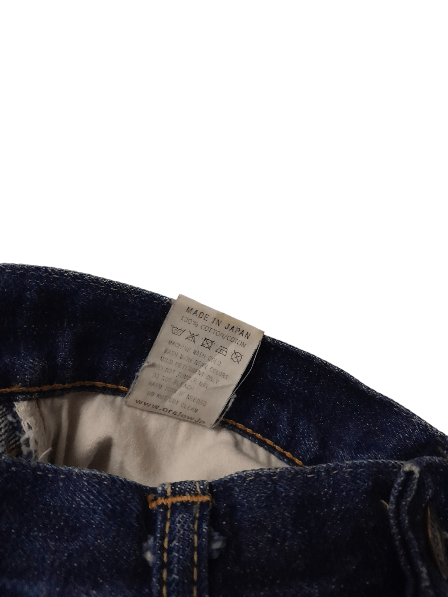 Orslow ORSLOW 107 Selvedge Japan Denim (F348) Waist 29 Size US 32 / EU 48 - 11 Thumbnail