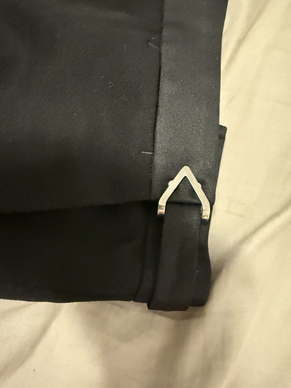 Bottega Veneta Bottega Veneta Black Wool Straight Dress Pants Size US 34 / EU 50 - 5 Thumbnail