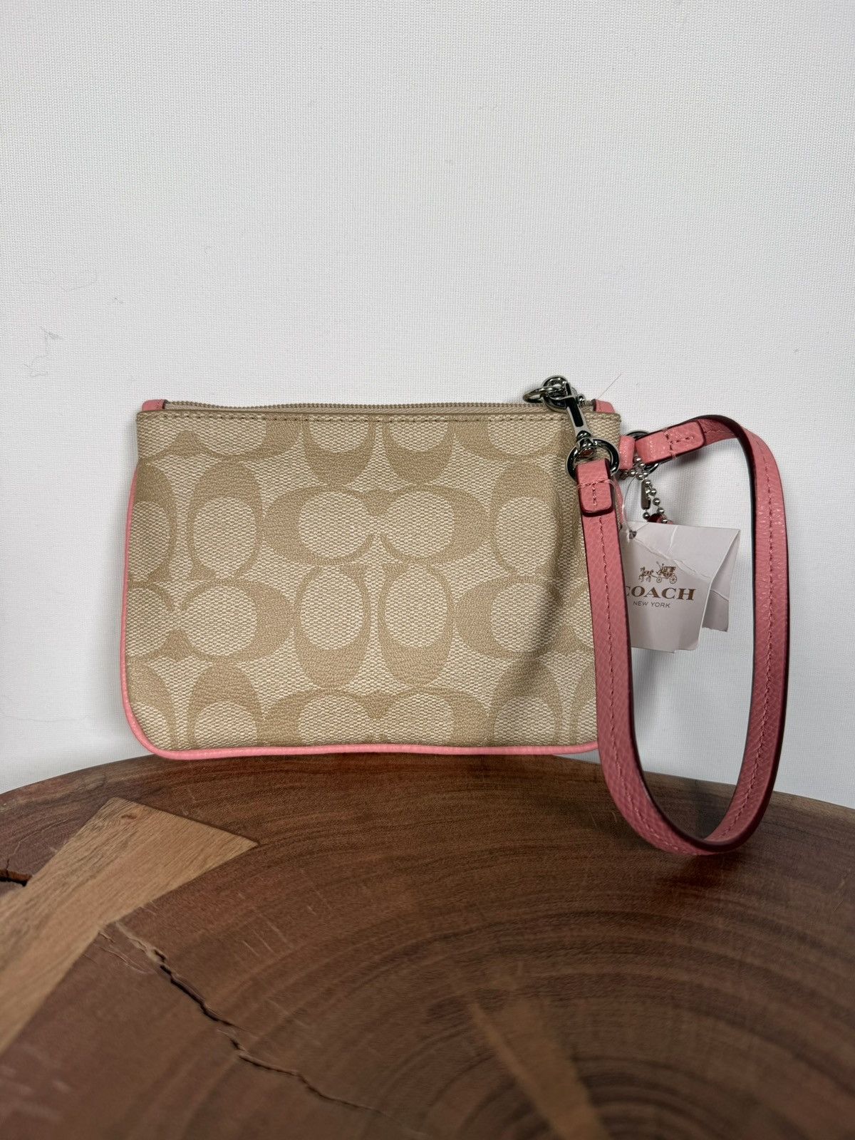 Coach BNWT Y2K Coach Leather Corner Zip Strap Wallet Size ONE SIZE - 2 Thumbnail