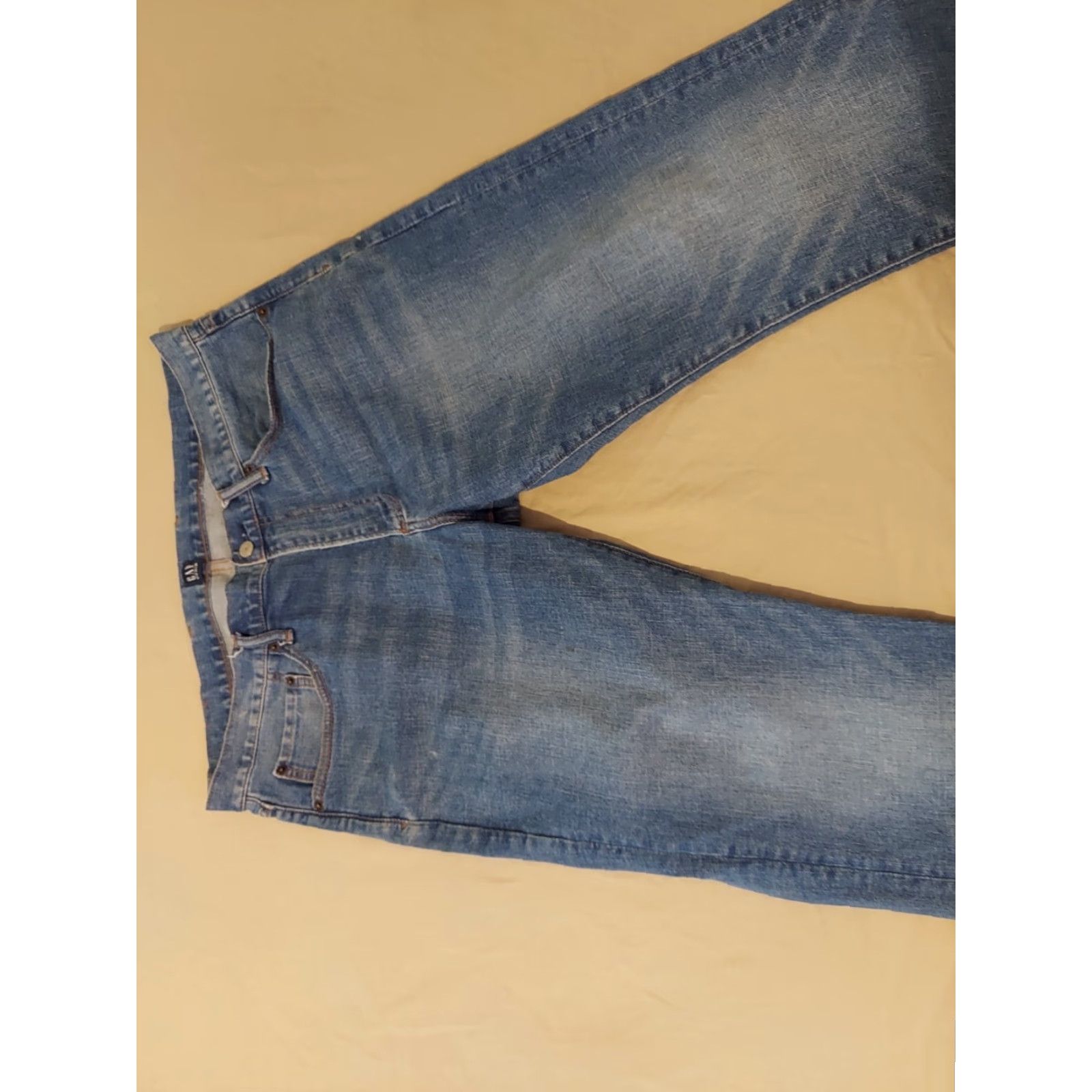 Gap Mens Gap Jeans Slim Straight 36x30 38x30 Denim Stretch Blue 36 Mens Jeans Slim Straight Stretch Denim Size 36 Inseam 30 Size US 36 / EU 52 - 3 Thumbnail
