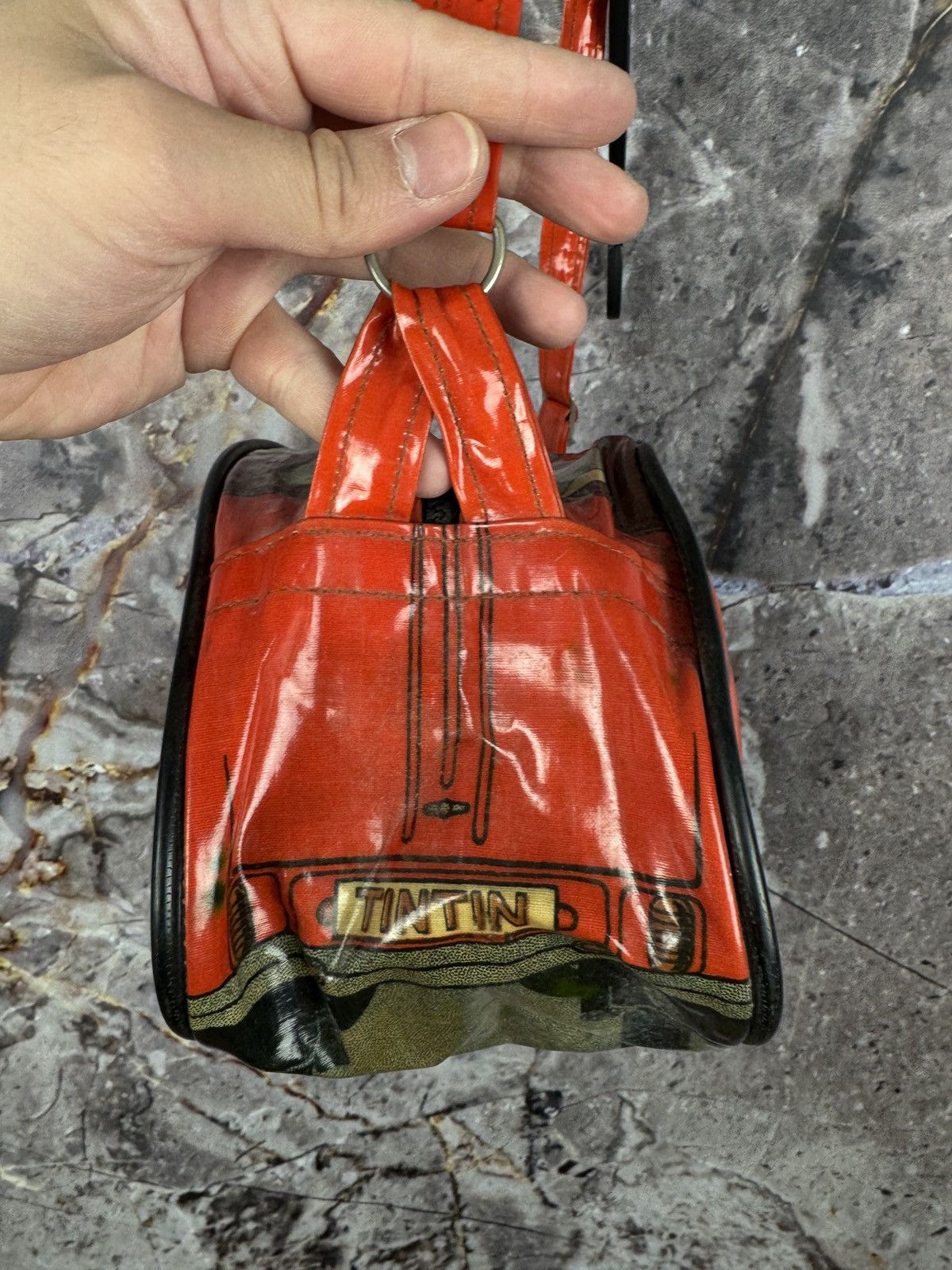 Vintage Bag Tin Tin Rare Citroën 2CV 1981 Size ONE SIZE - 7 Thumbnail