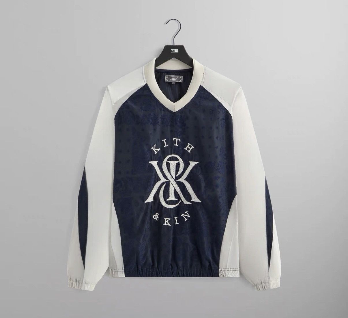 Kith KITH Flock Embroidery V-Neck Pullover Jersey Size US S / EU 44-46 / 1 - 6 Thumbnail
